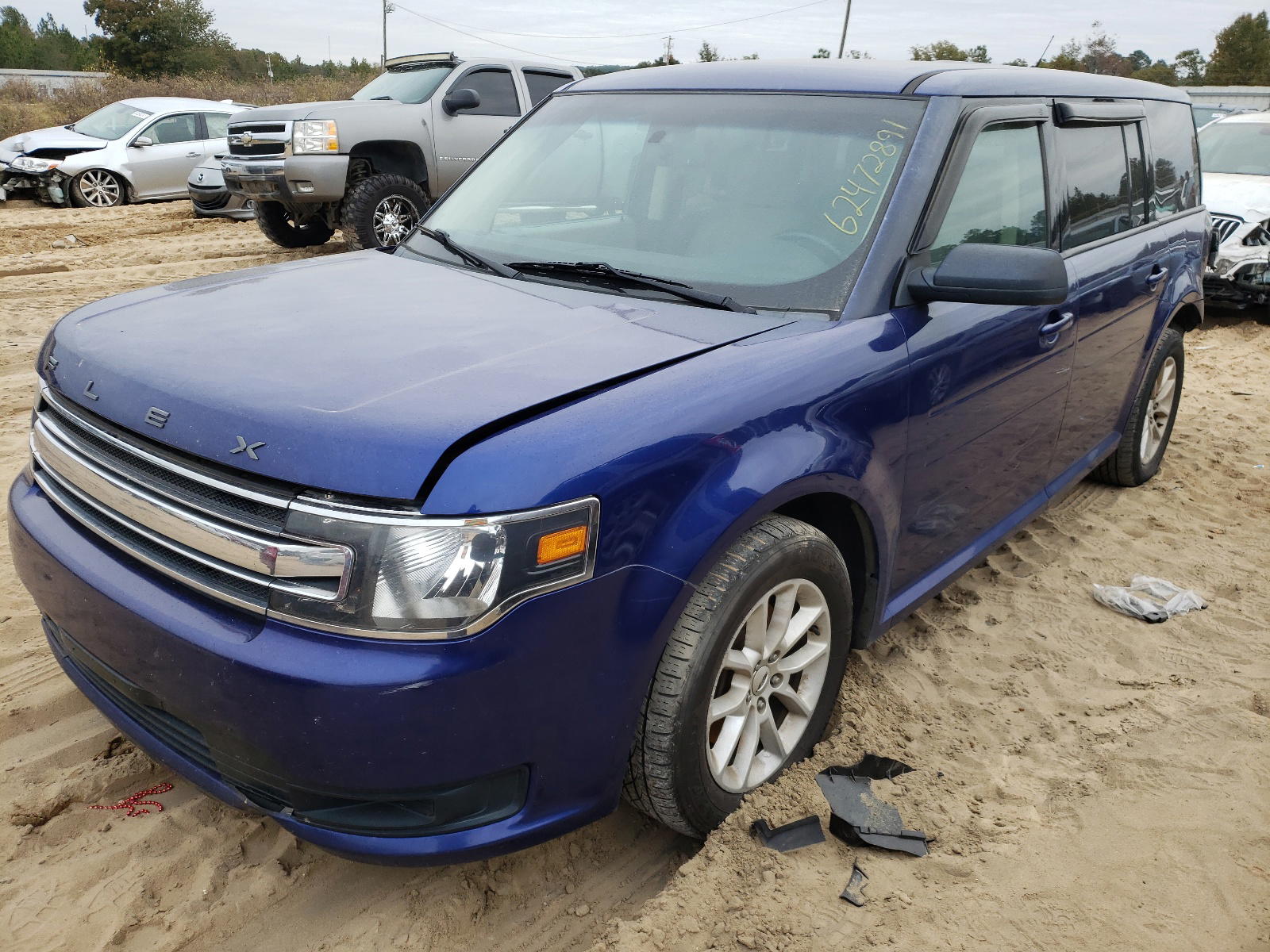Photo 2 from auction – 2013 FORD FLEX SE with VIN 2FMGK5B80DBD18287