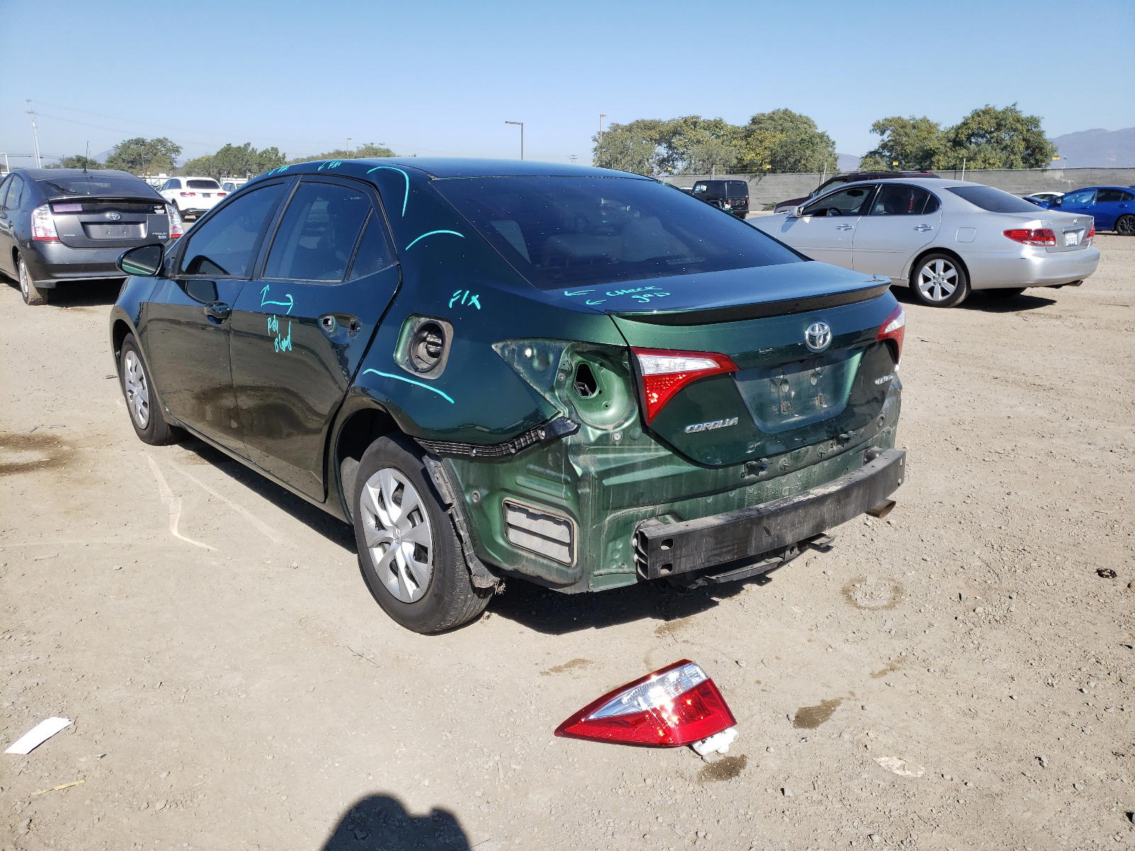 Photo 3 from auction – 2016 TOYOTA COROLLA EC with VIN 2T1BPRHE0GC573036