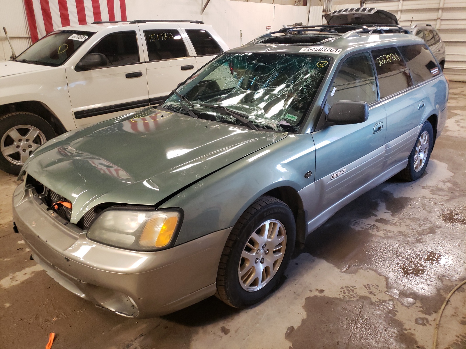 Photo 2 from auction – 2003 SUBARU LEGACY OUT with VIN 4S3BH806837604217