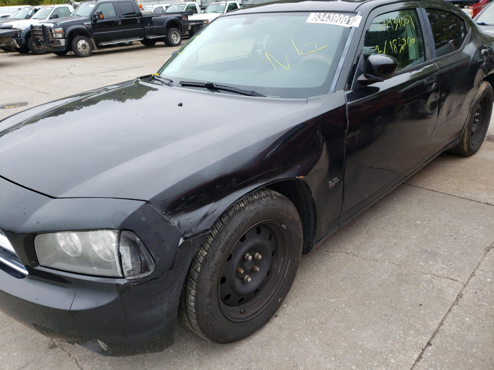 Photo 9 from auction – 2010 DODGE CHARGER SX with VIN 2B3CA3CV5AH252554