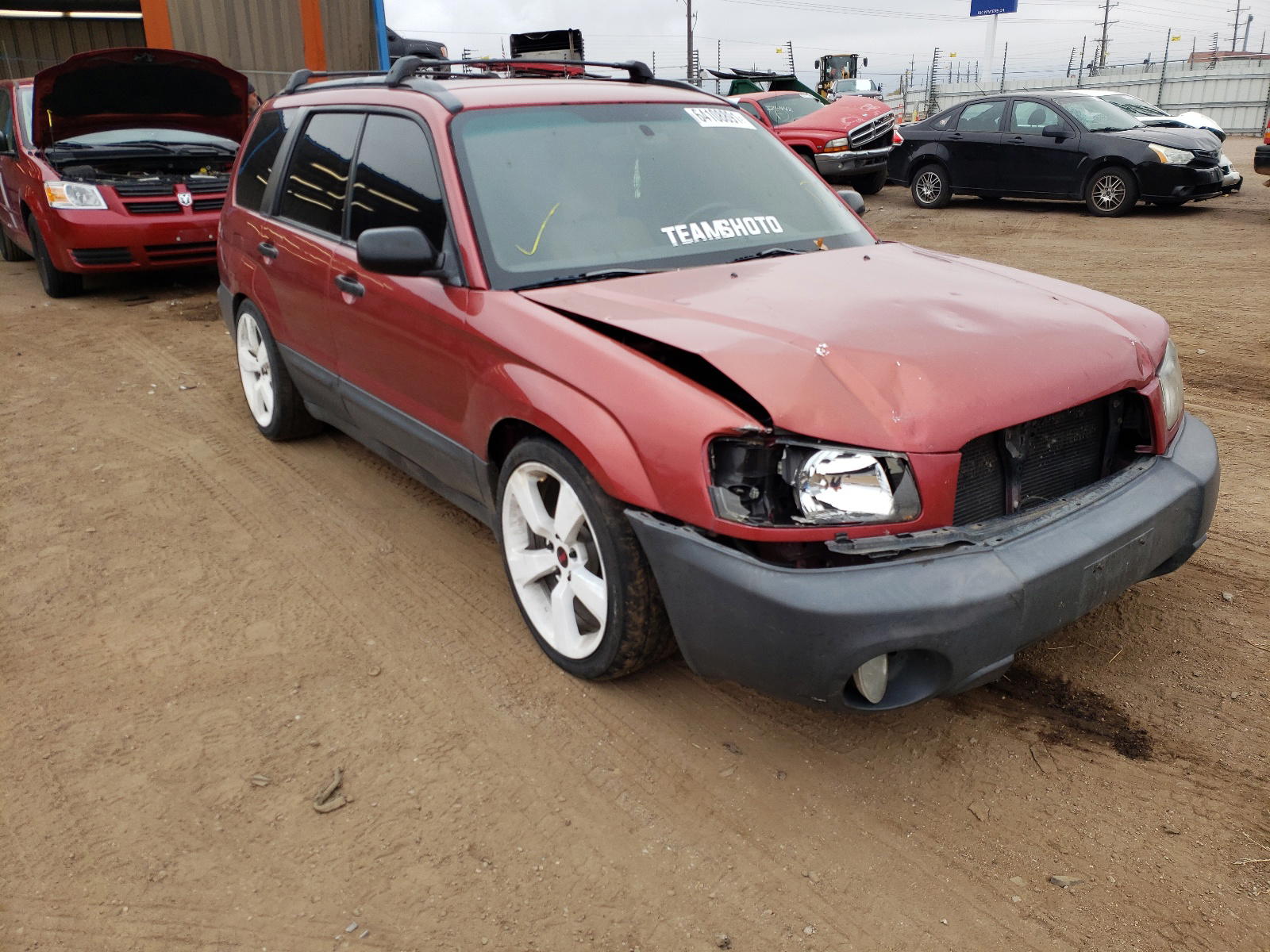 SUBARU FORESTER 2 2003 with VIN JF1SG63663G725837 - Photo from auction