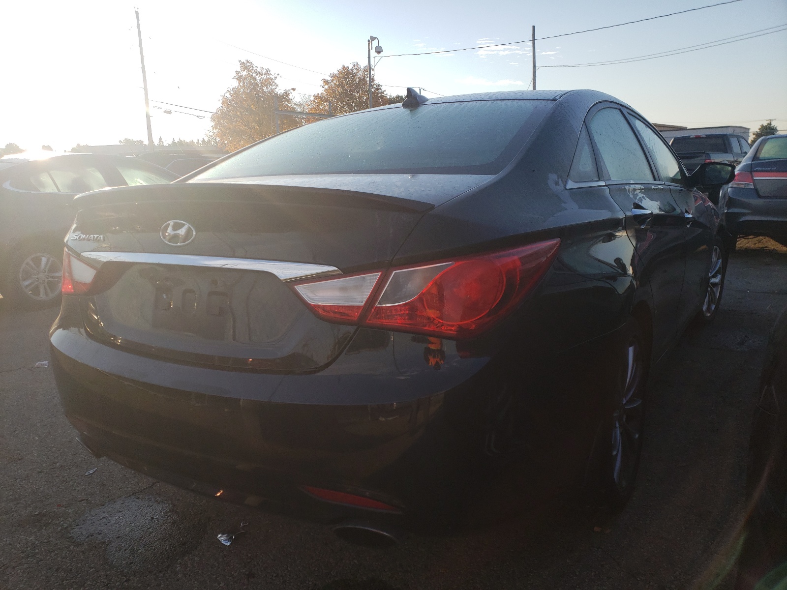 Photo 4 from auction – 2013 HYUNDAI SONATA SE with VIN 5NPEC4AC4DH658135