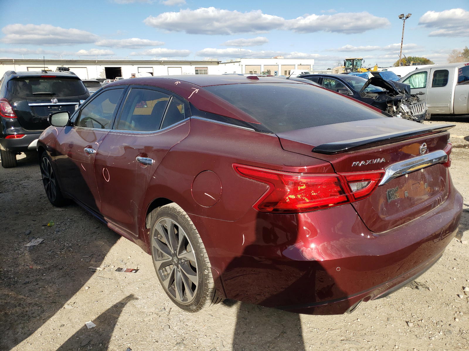 Photo 3 from auction – 2016 NISSAN MAXIMA 3.5 with VIN 1N4AA6AP3GC396715