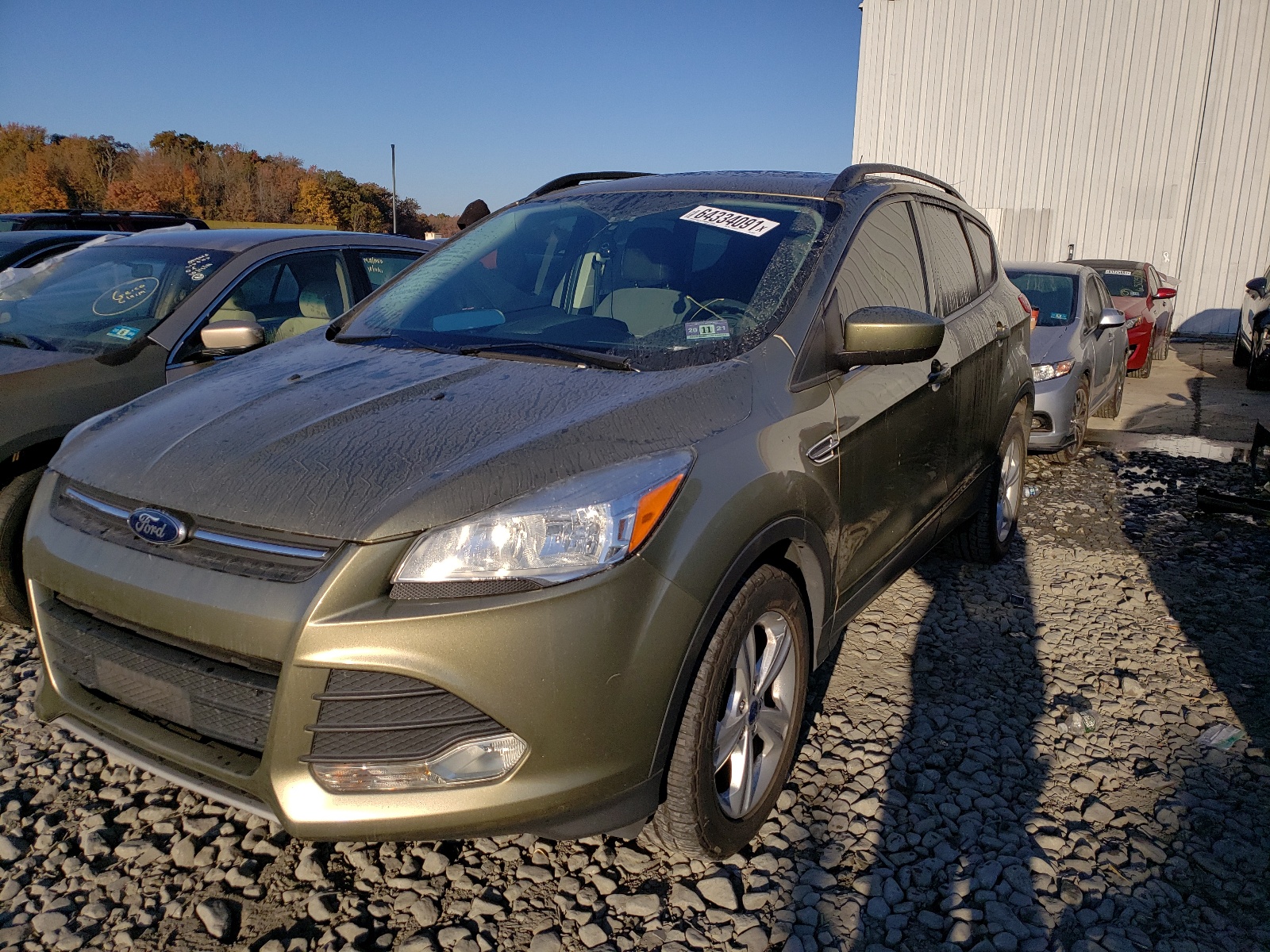 Photo 2 from auction – 2014 FORD ESCAPE SE with VIN 1FMCU9GX9EUB42237
