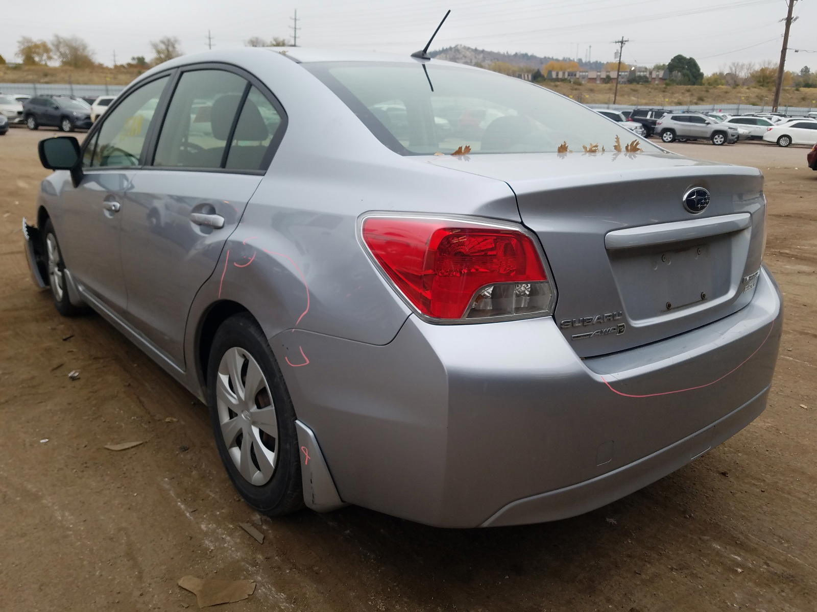 Photo 3 from auction – 2013 SUBARU IMPREZA with VIN JF1GJAA69DG008041