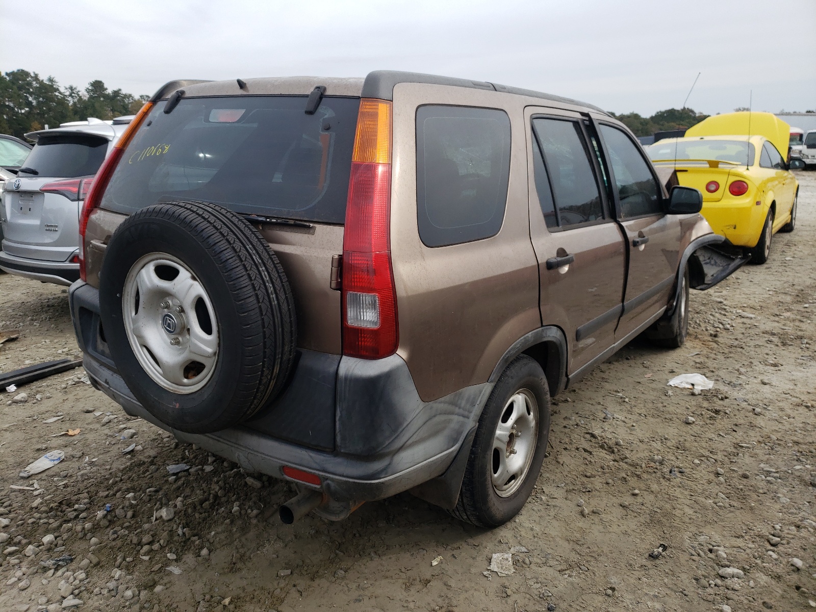 Photo 4 from auction – 2002 HONDA CR-V LX with VIN JHLRD68432C017742