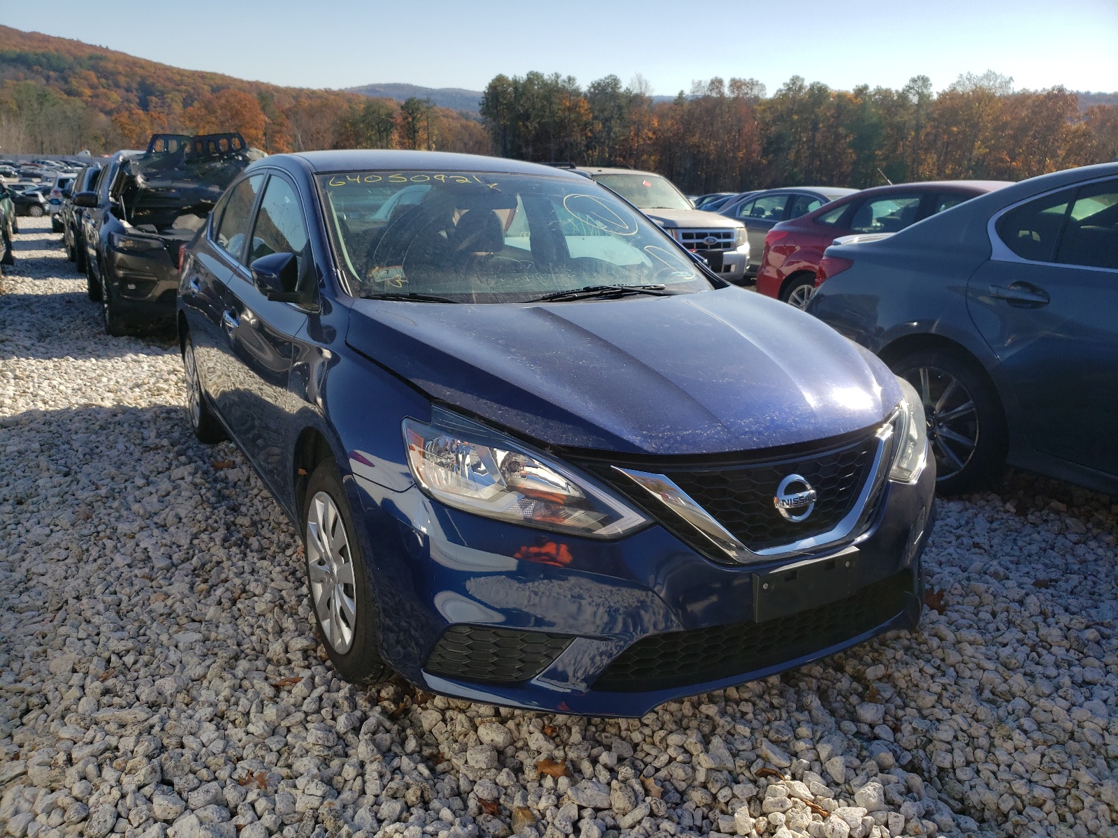 Photo 1 from auction – 2017 NISSAN SENTRA S with VIN 3N1AB7AP8HY323641