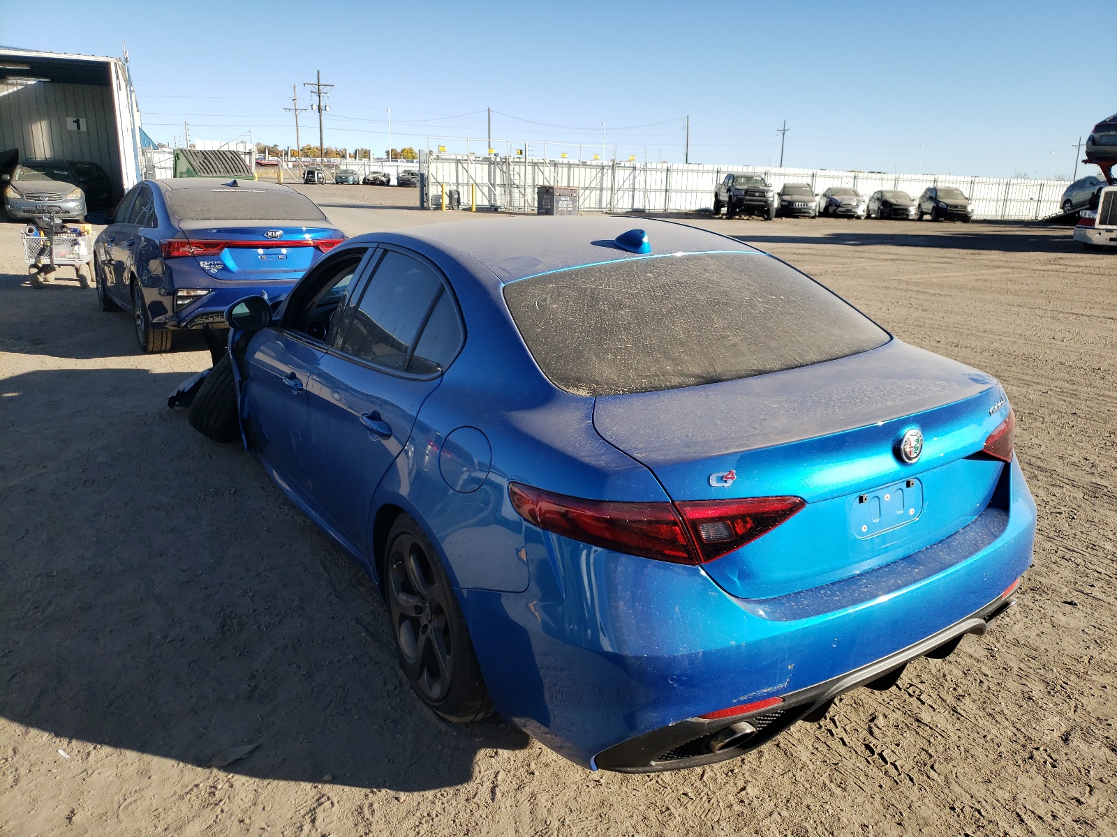Photo 3 from auction – 2017 ALFA ROMEO GIULIA Q4 with VIN ZARFAEDNXH7558697