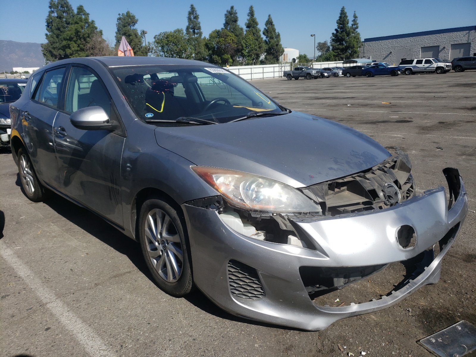 Photo 1 from auction – 2013 MAZDA 3 I with VIN JM1BL1L7XD1753887