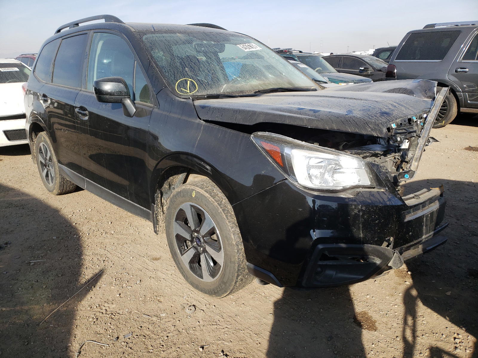 SUBARU FORESTER 2 2018 with VIN JF2SJAEC6JH592314 - Photo from auction