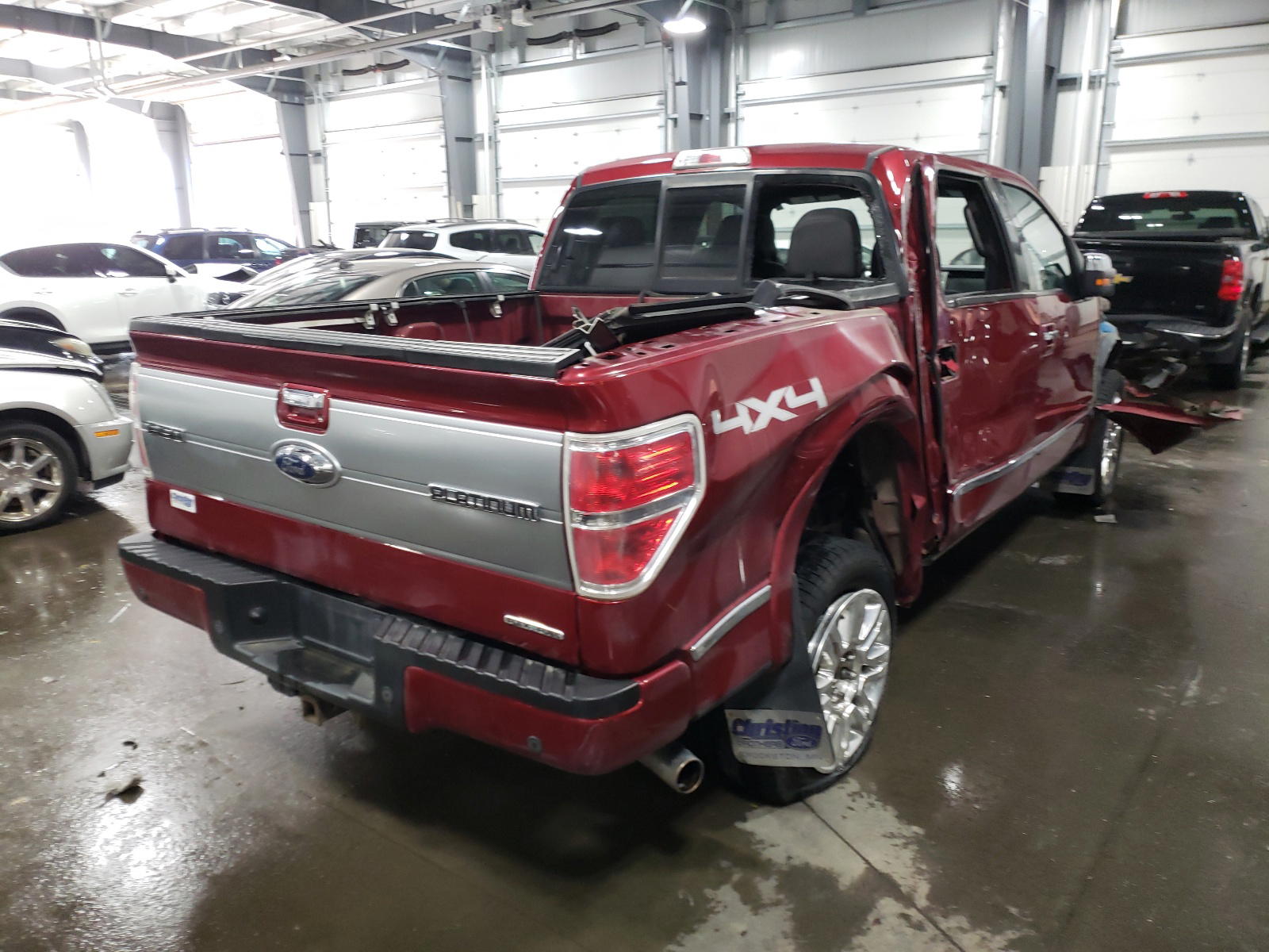 Photo 4 from auction – 2014 FORD F150 SUPER with VIN 1FTFW1EF0EFB39755