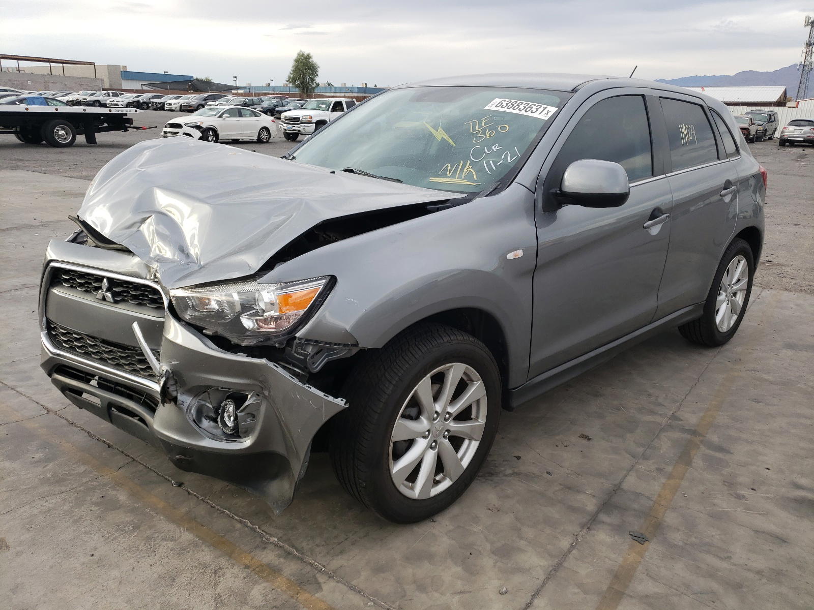 Photo 2 from auction – 2014 MITSUBISHI OUTLANDER with VIN 4A4AP4AU2EE031097