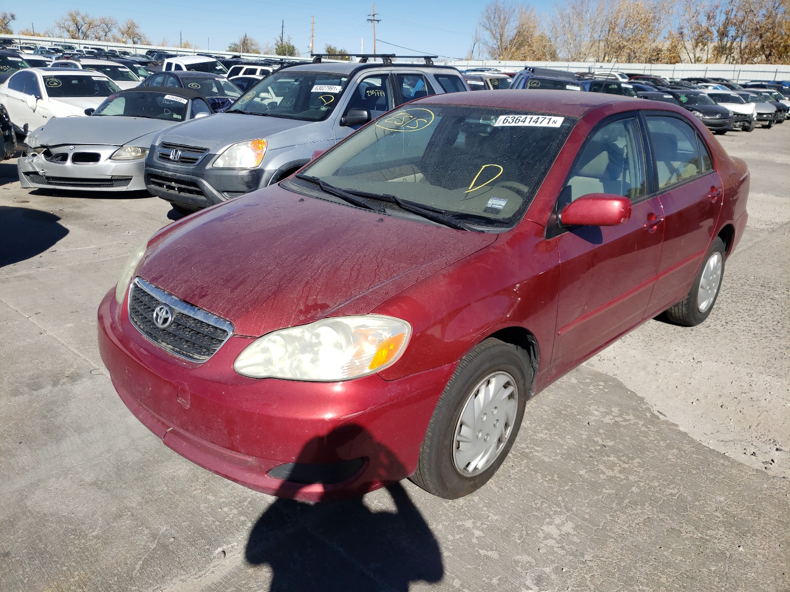 Photo 2 from auction – 2007 TOYOTA COROLLA CE with VIN 1NXBR32E97Z792432