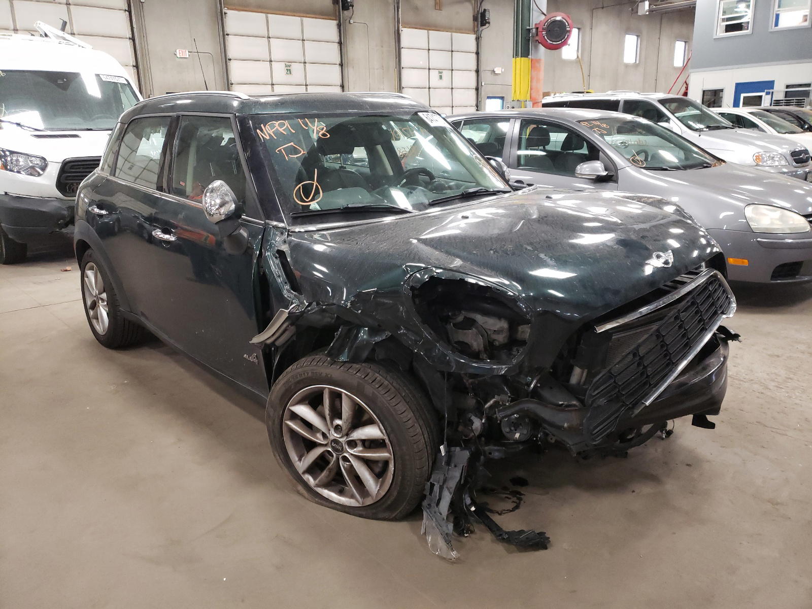 MINI COOPER S 2011 with VIN WMWZC5C5XBWL55421 - Photo from auction