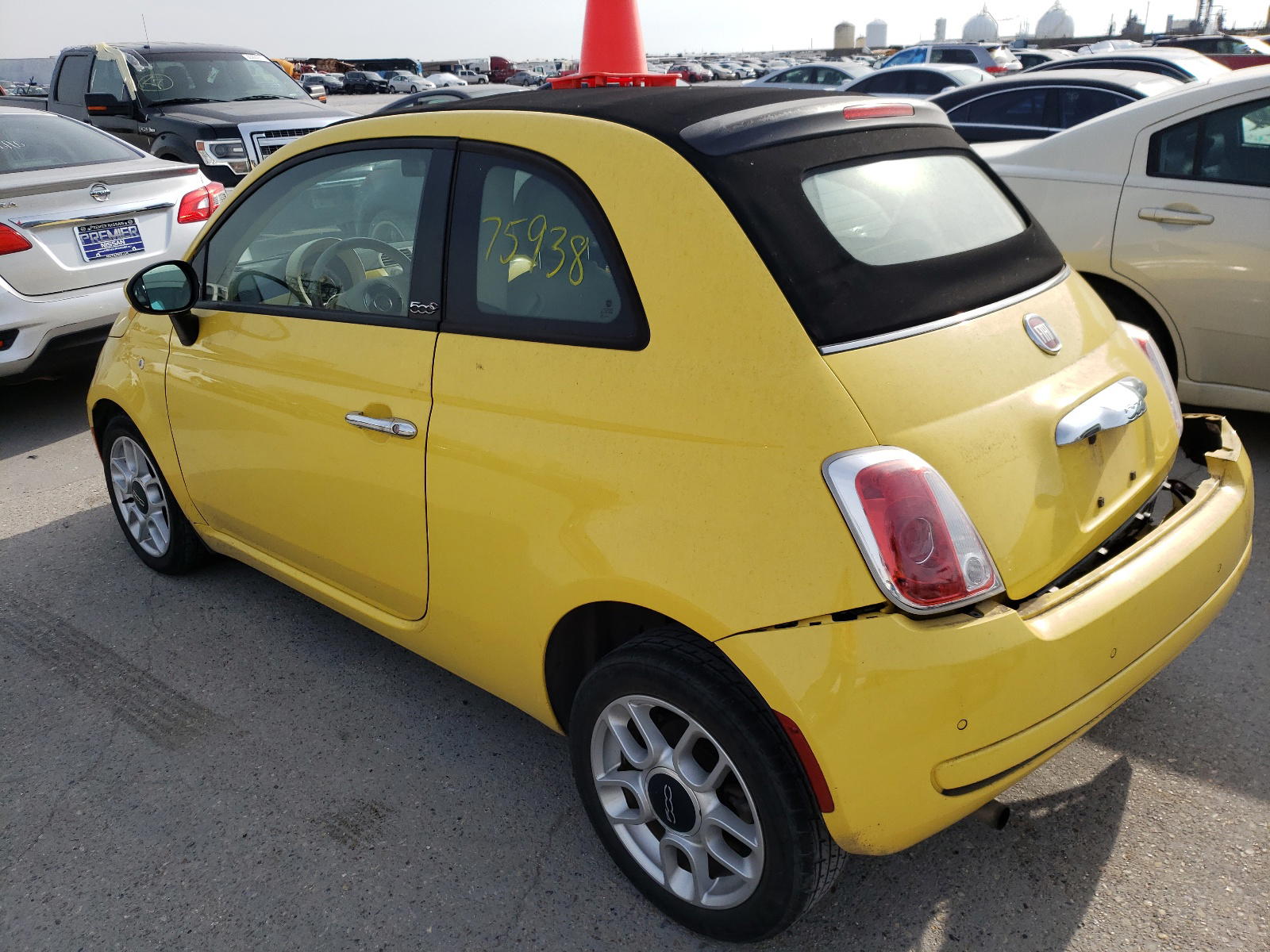 Photo 3 from auction – 2012 FIAT 500 POP with VIN 3C3CFFDR0CT120965