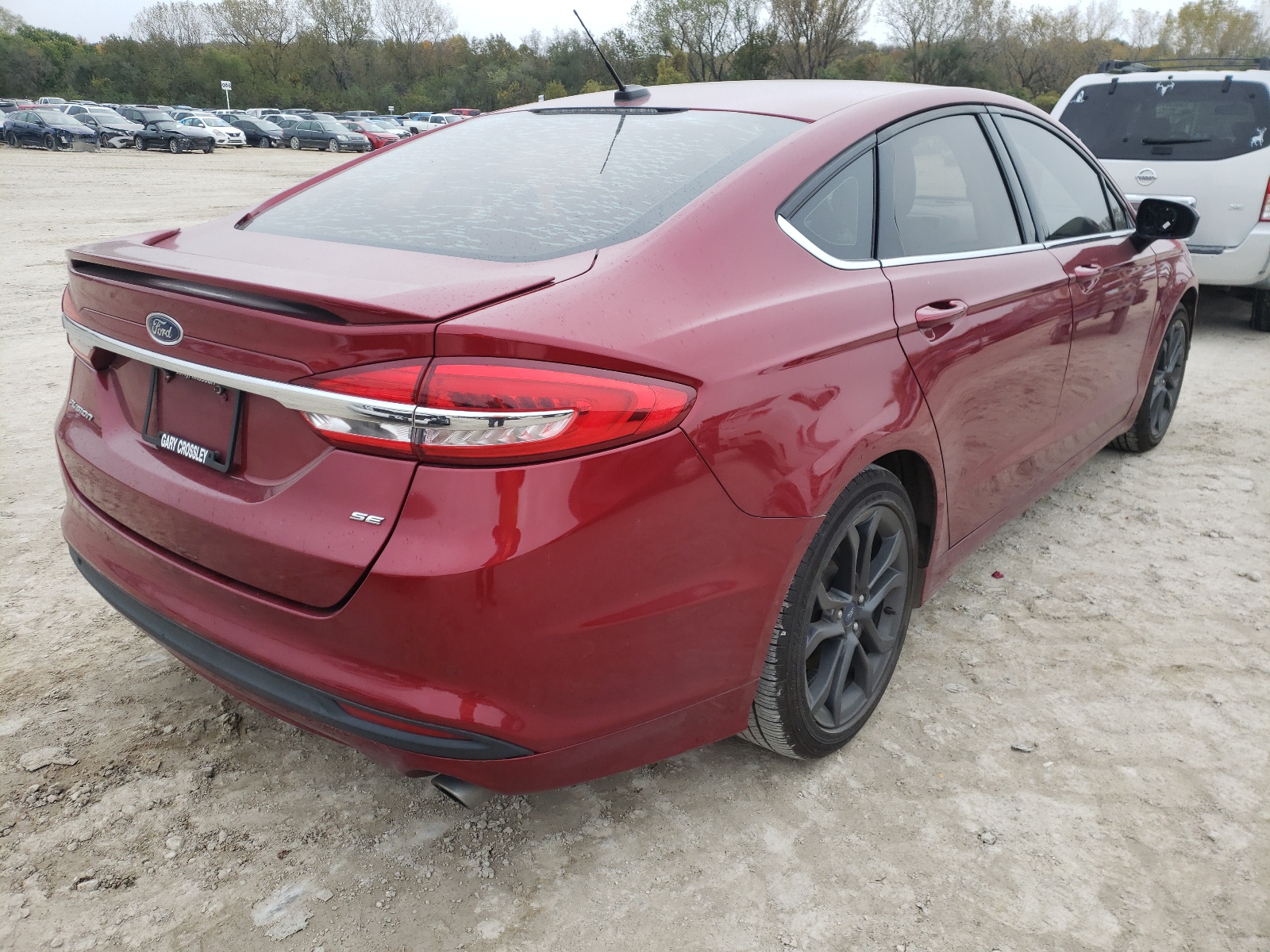 Photo 4 from auction – 2018 FORD FUSION SE with VIN 3FA6P0H76JR114972