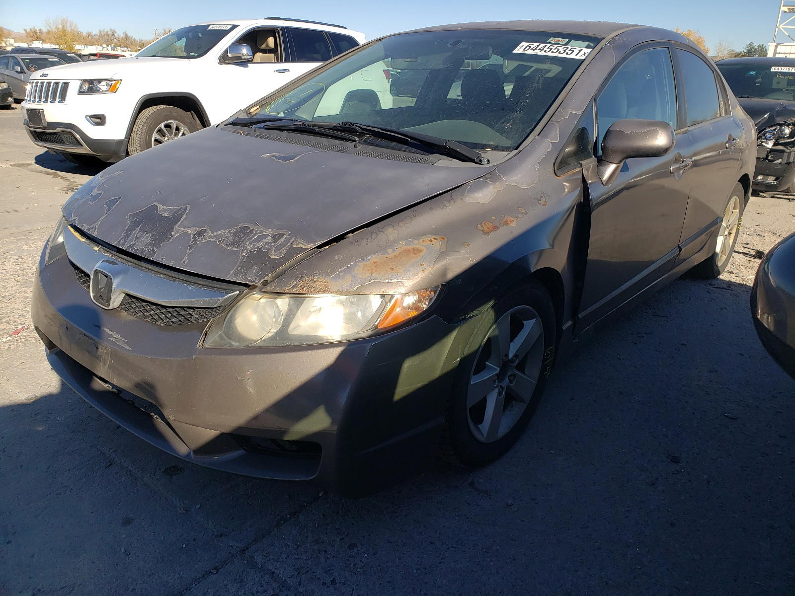 Photo 2 from auction – 2010 HONDA CIVIC LX-S with VIN 19XFA1F6XAE047893
