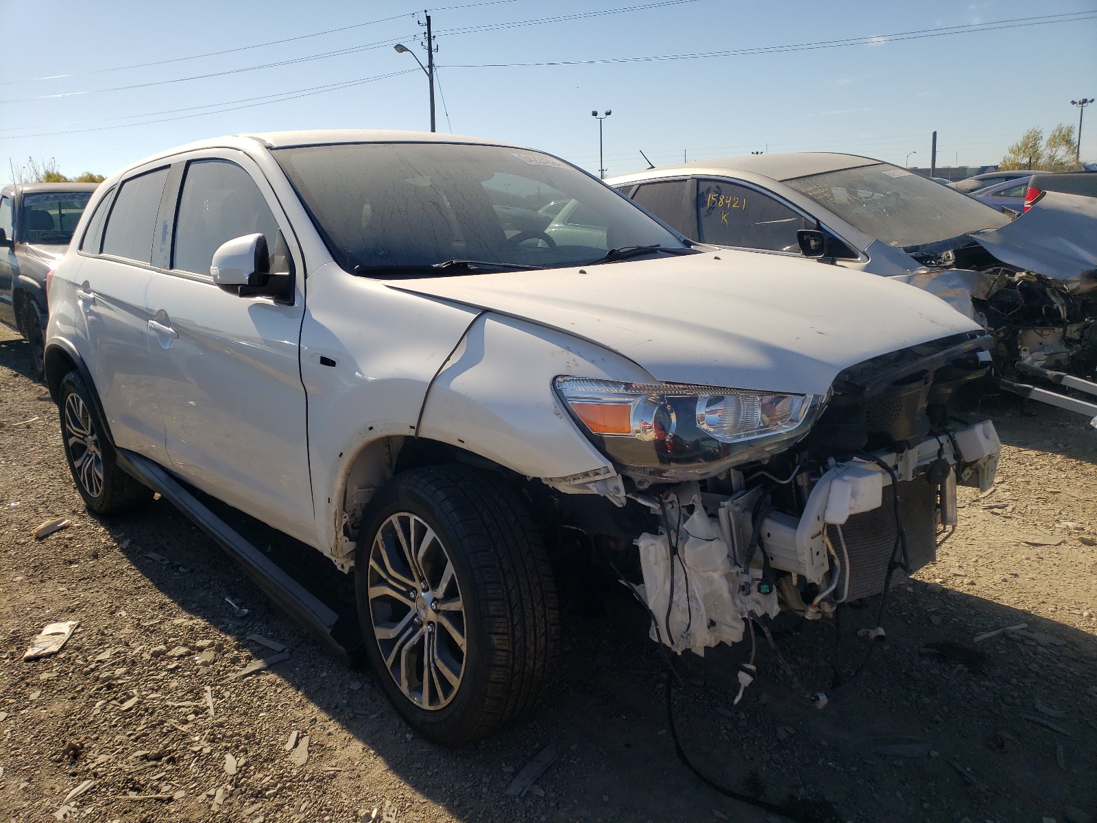 MITSUBISHI OUTLANDER 2017 with VIN JA4AR3AU9HZ046148 - Photo from auction