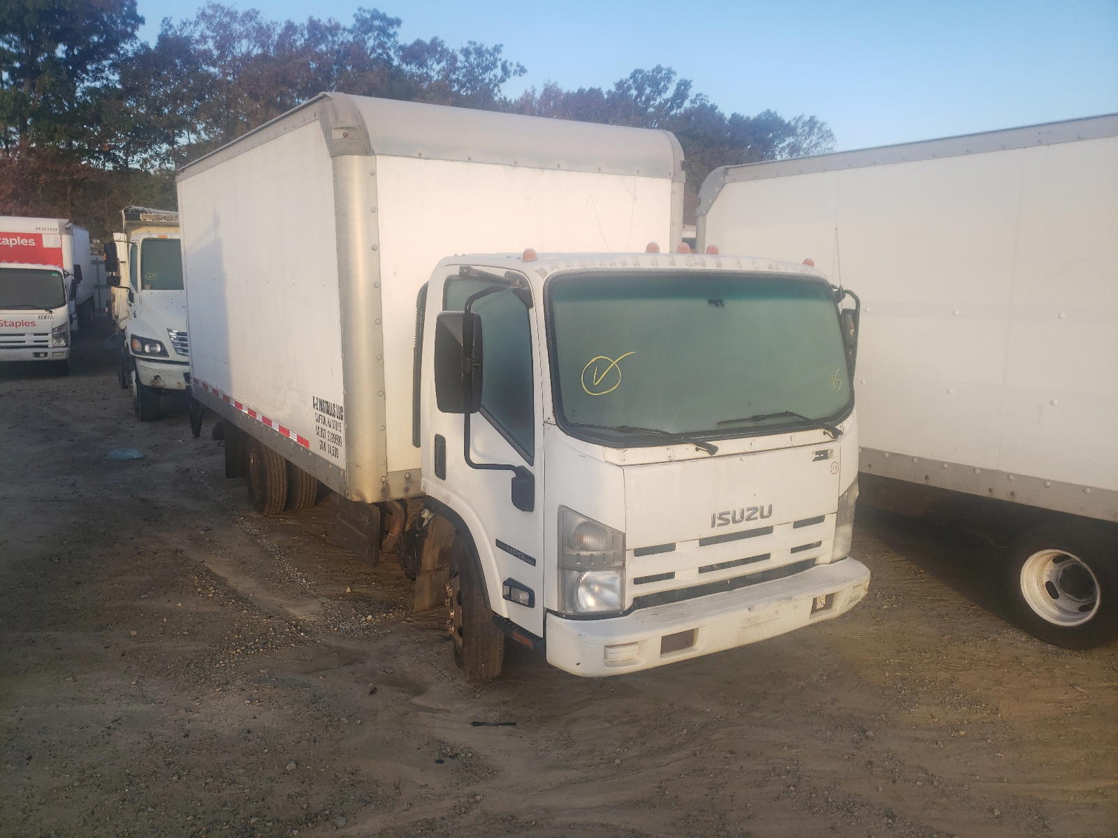 ISUZU NPR 2011 with VIN JALC4W161B7002243 - Photo from auction
