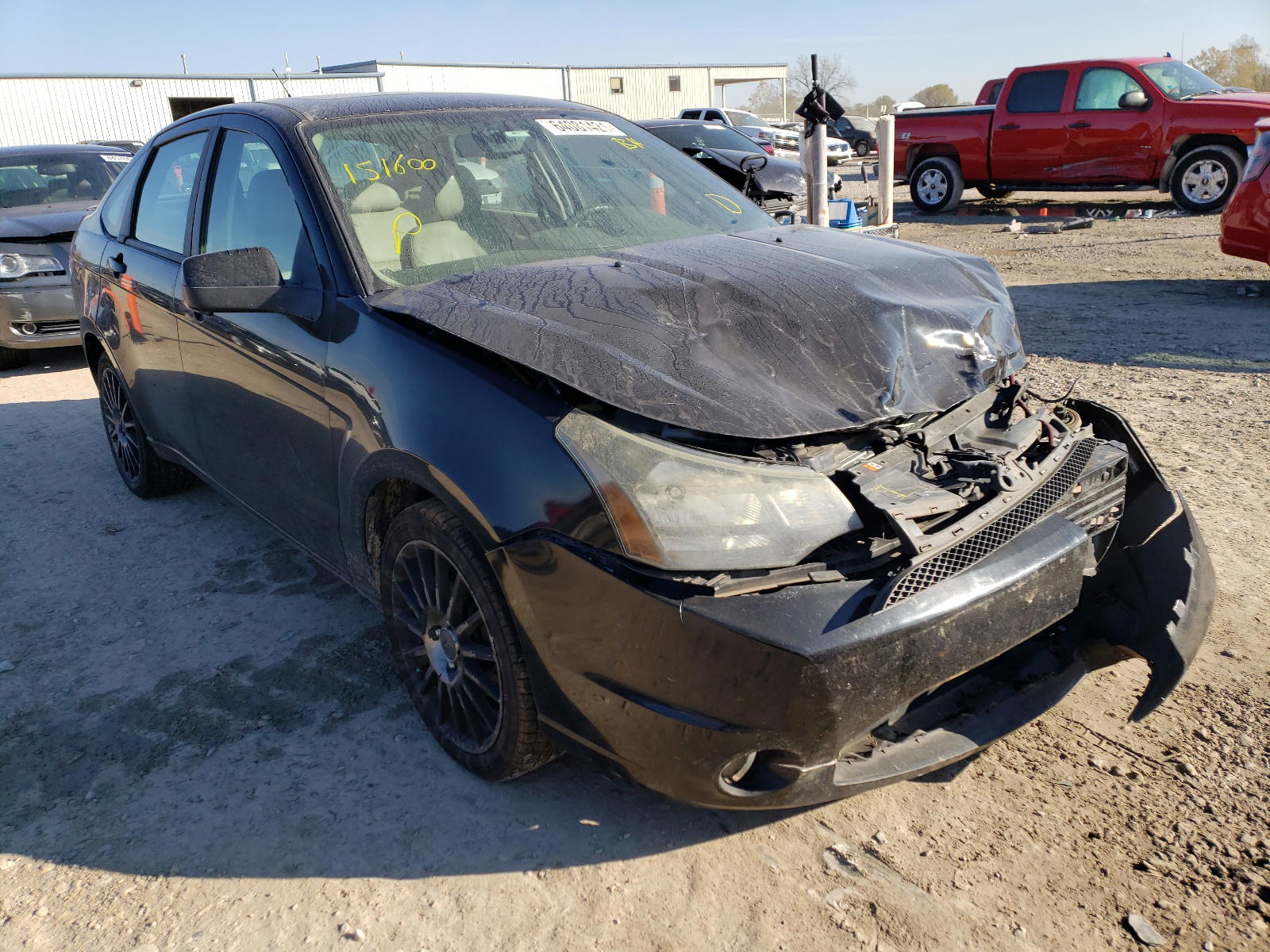 FORD FOCUS SES 2011 with VIN 1FAHP3GNXBW151600 - Photo from auction