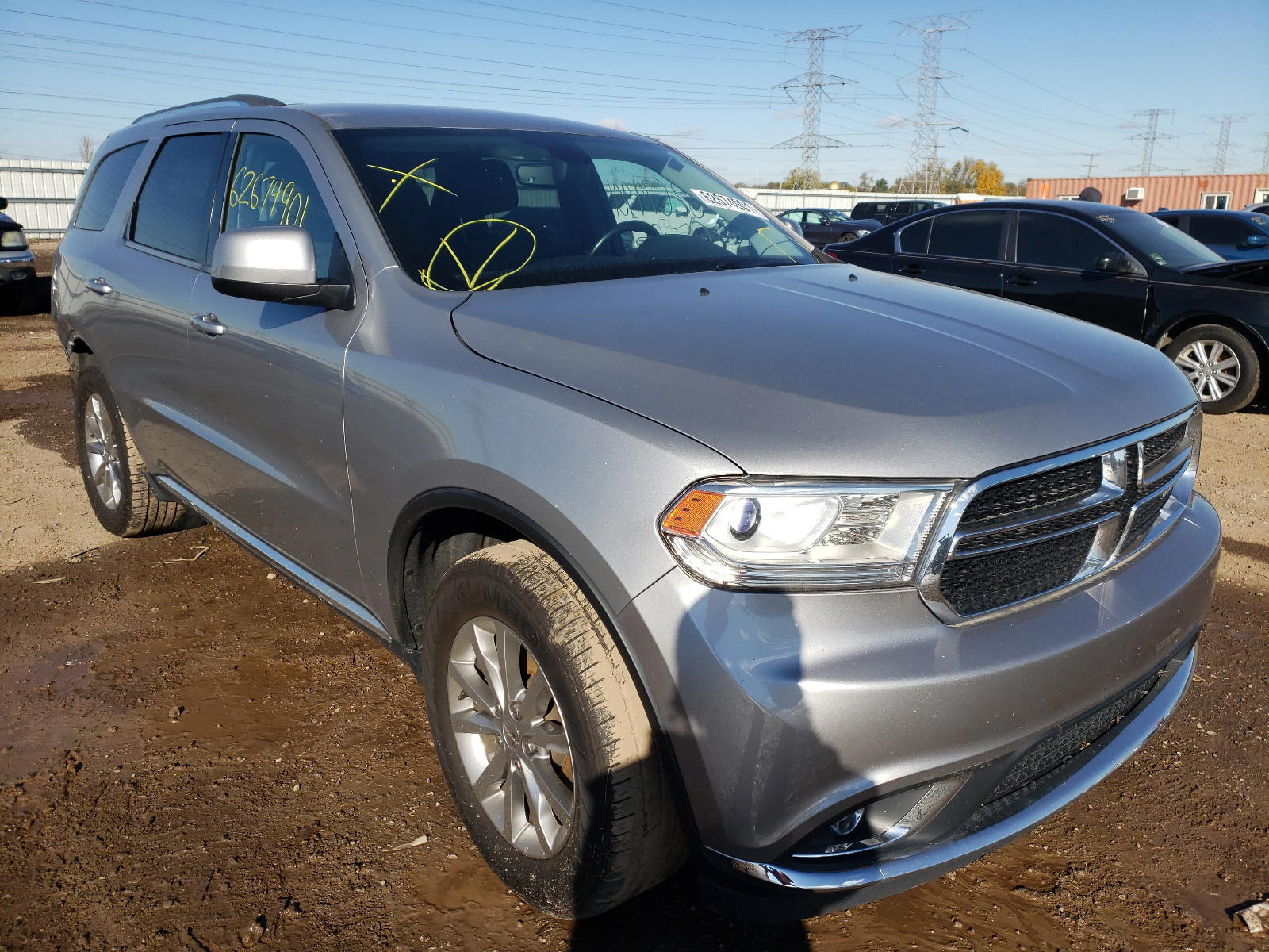 DODGE DURANGO SX 2018 with VIN 1C4RDJAG6JC393063 - Photo from auction