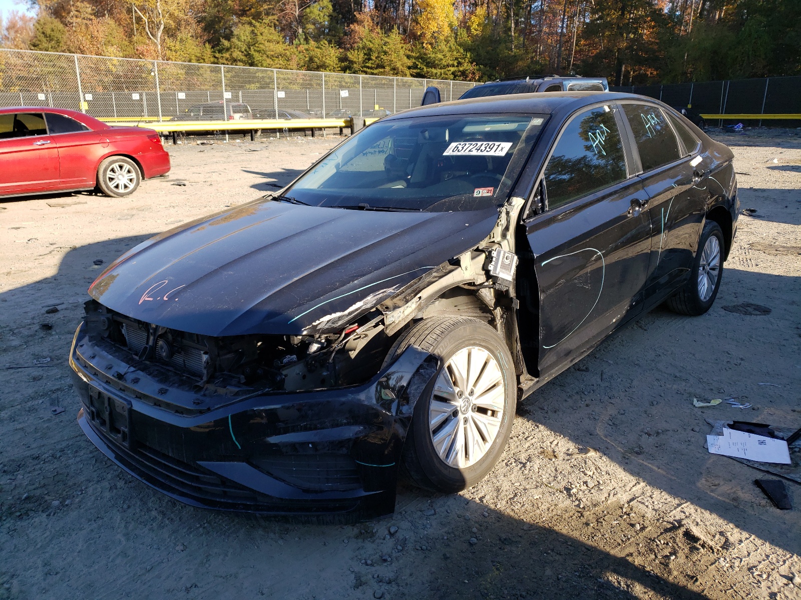 Photo 2 from auction – 2019 VOLKSWAGEN JETTA S with VIN 3VWC57BU2KM141995