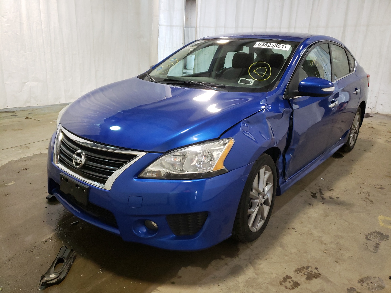 Photo 2 from auction – 2015 NISSAN SENTRA S with VIN 3N1AB7AP8FY244872