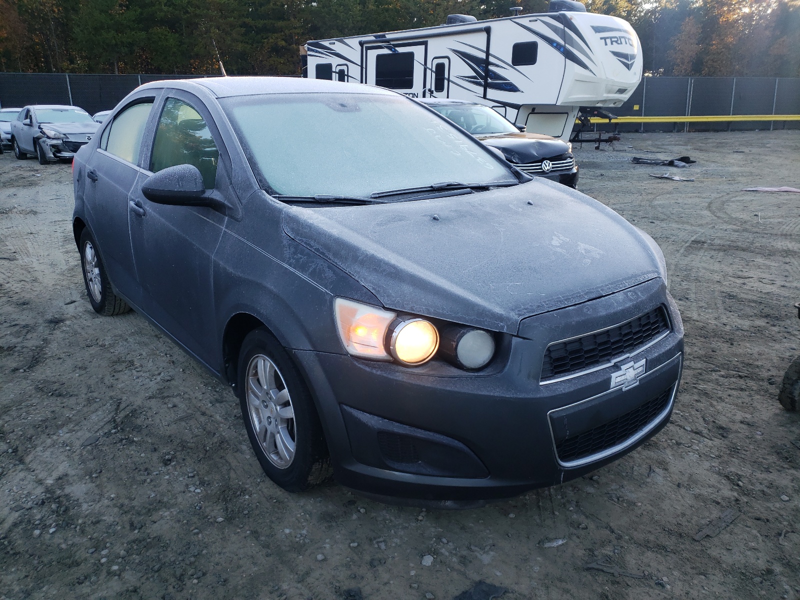 CHEVROLET SONIC LT 2012 with VIN 1G1JC5SH3C4194556 - Photo from auction