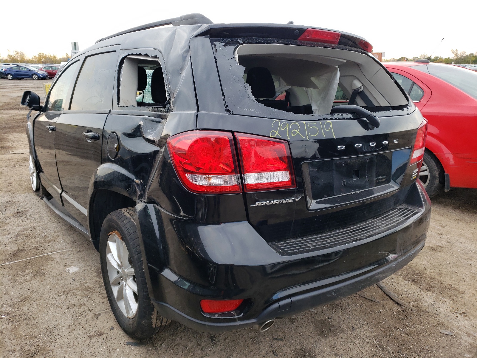 Photo 3 from auction – 2014 DODGE JOURNEY SX with VIN 3C4PDCBG2ET176279