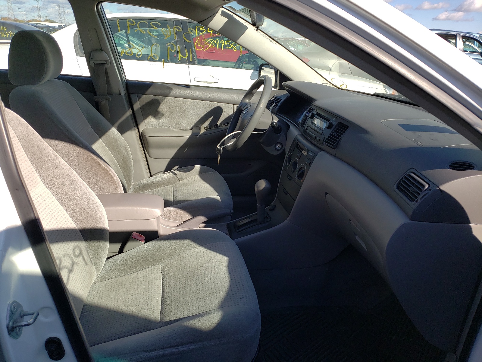 Photo 5 from auction – 2007 TOYOTA COROLLA CE with VIN 1NXBR32E17Z895179