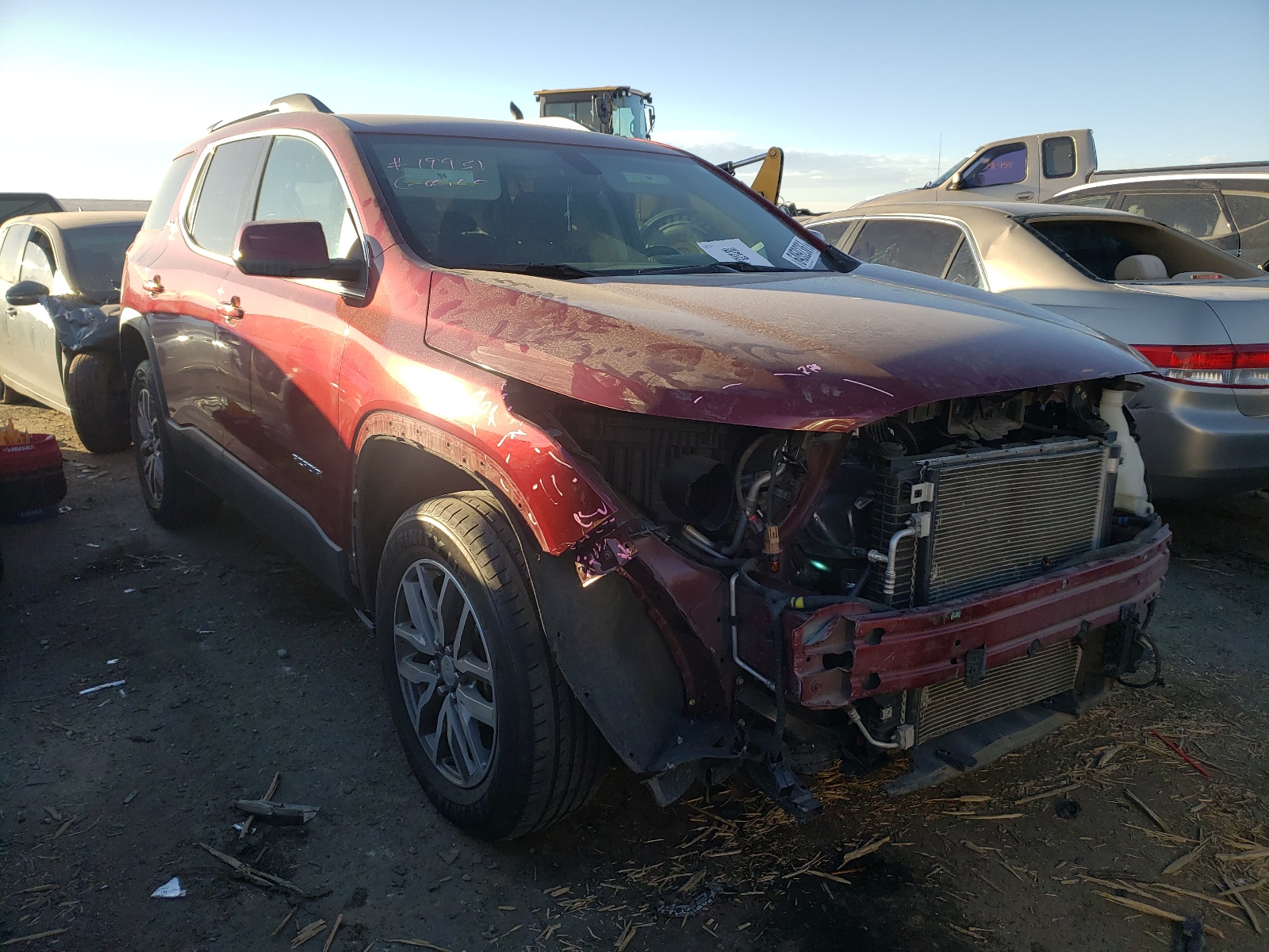 Photo 1 from auction – 2018 GMC ACADIA SLE with VIN 1GKKNSLA8JZ206632