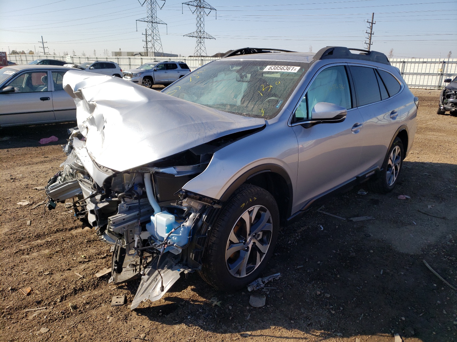 Photo 2 from auction – 2020 SUBARU OUTBACK LI with VIN 4S4BTANC2L3175714