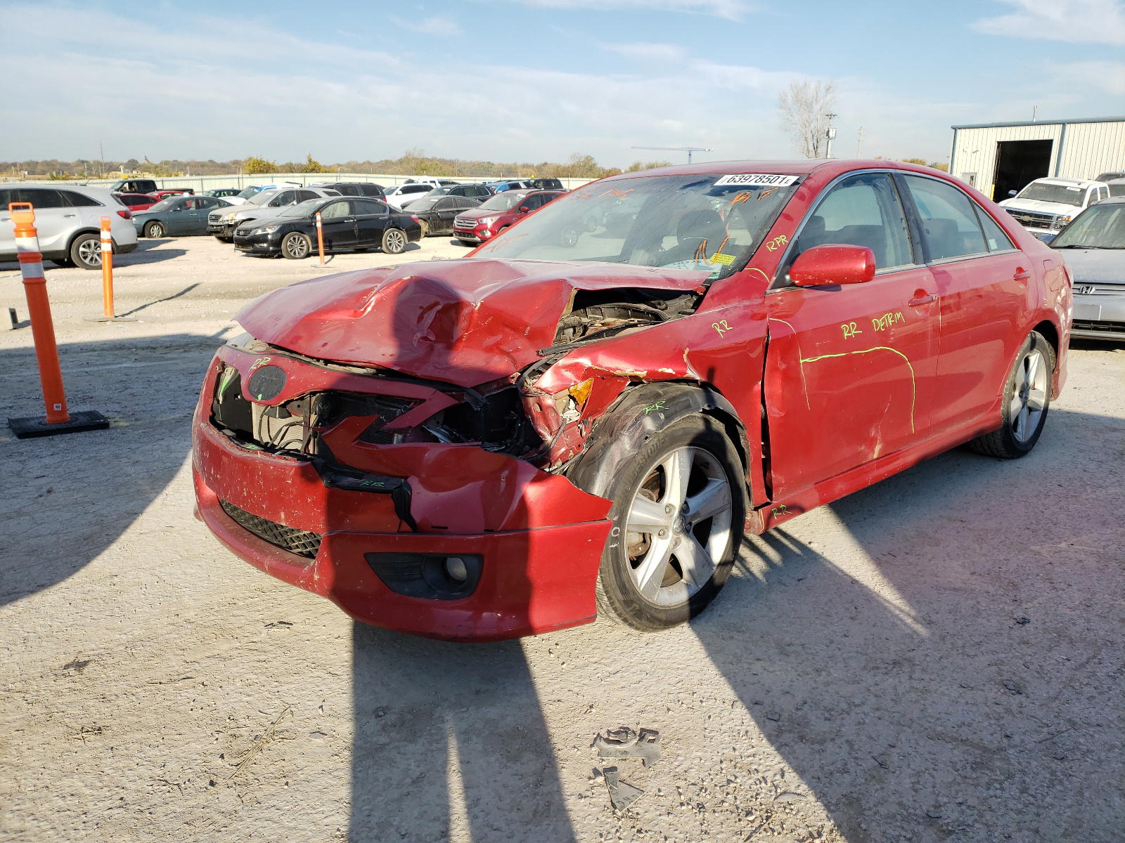 Photo 2 from auction – 2010 TOYOTA CAMRY BASE with VIN 4T1BF3EK4AU036136