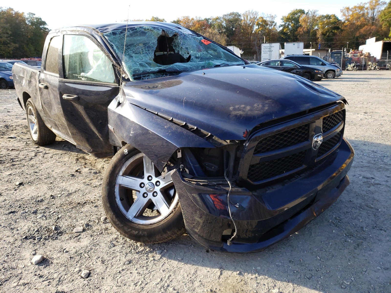 RAM 1500 ST 2016 with VIN 3C6RR7KT2GG127455 - Photo from auction