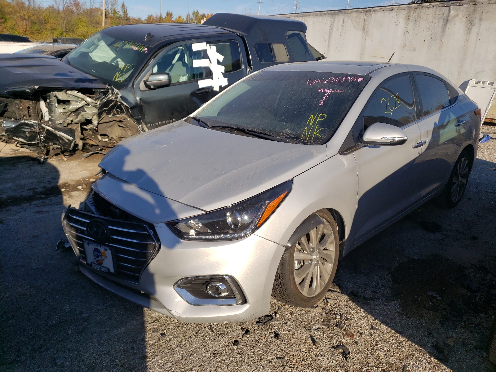 Photo 2 from auction – 2021 HYUNDAI ACCENT LIM with VIN 3KPC34A64ME152844