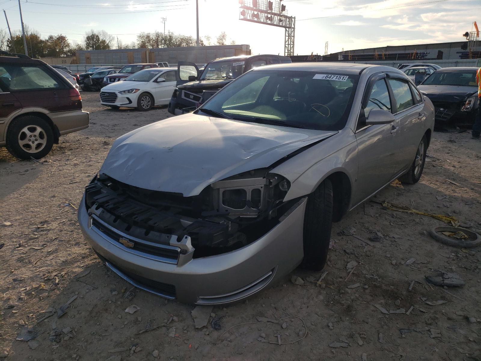 Photo 2 from auction – 2008 CHEVROLET IMPALA LT with VIN 2G1WT58K281295101