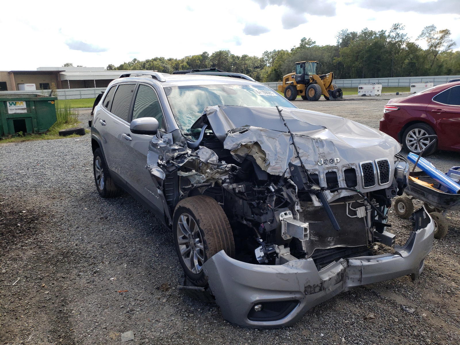 JEEP CHEROKEE L 2019 with VIN 1C4PJLLB7KD316615 - Photo from auction