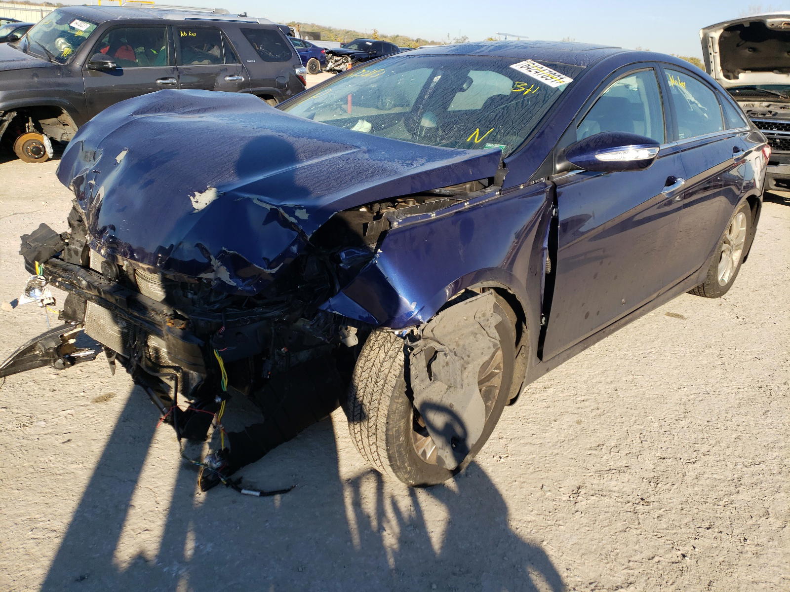 Photo 2 from auction – 2013 HYUNDAI SONATA SE with VIN 5NPEC4AC7DH613383