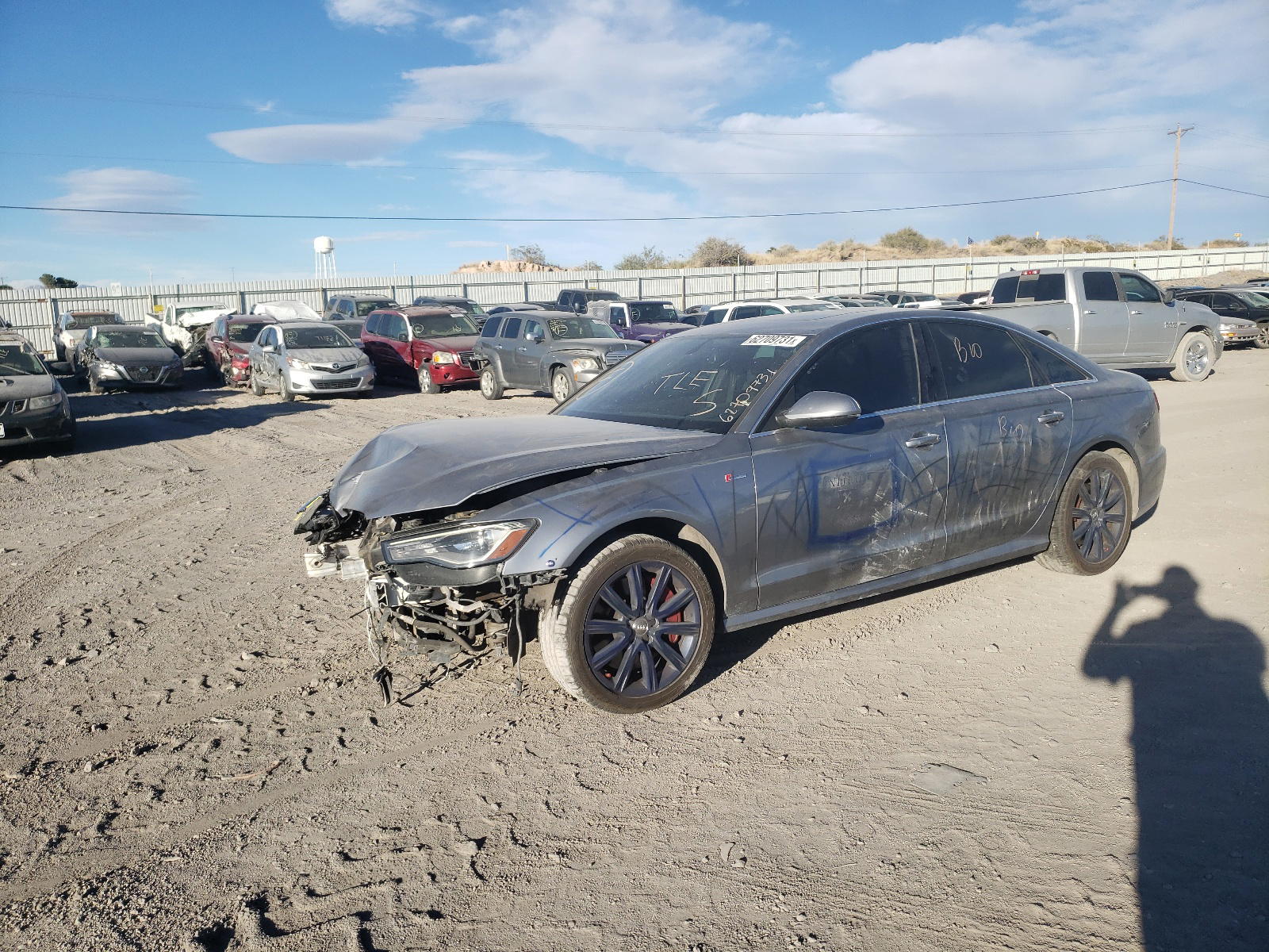 Photo 2 from auction – 2016 AUDI A6 PREMIUM with VIN WAUFGAFC2GN016059