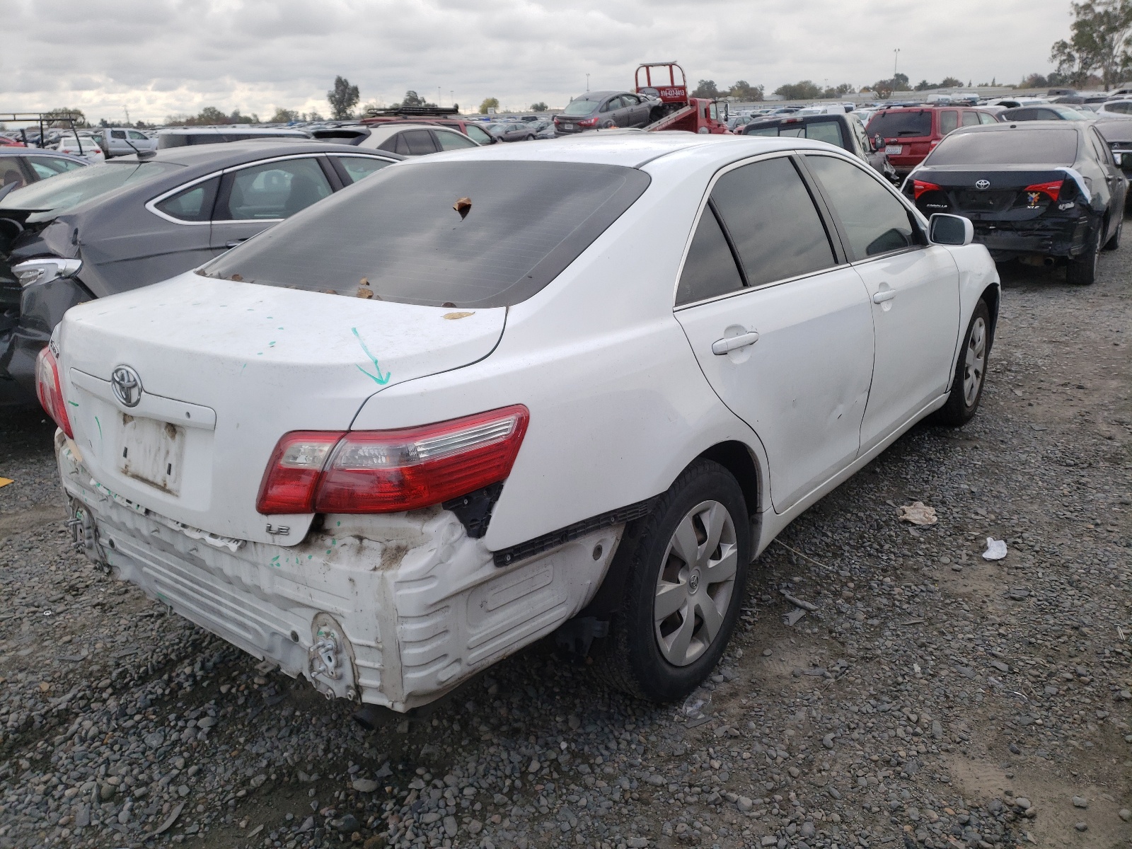Photo 4 from auction – 2009 TOYOTA CAMRY BASE with VIN 4T4BE46K99R081226