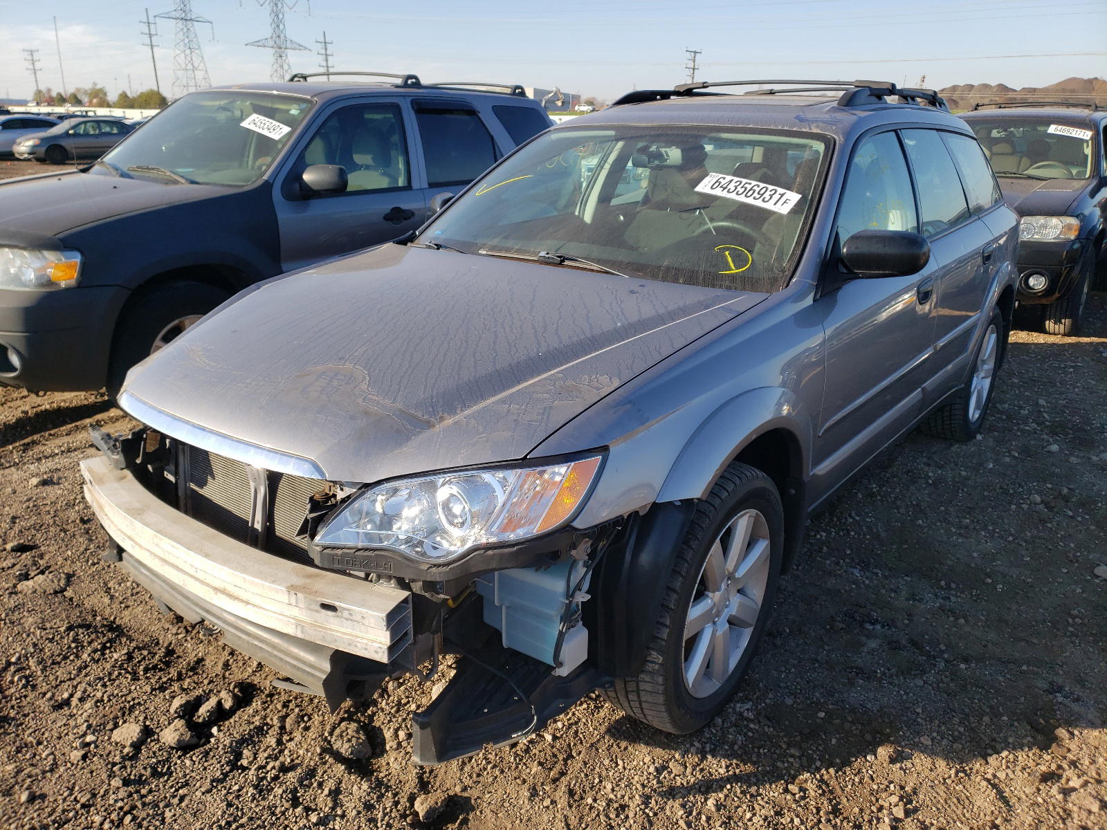 Photo 2 from auction – 2009 SUBARU OUTBACK 2. with VIN 4S4BP61C397338489