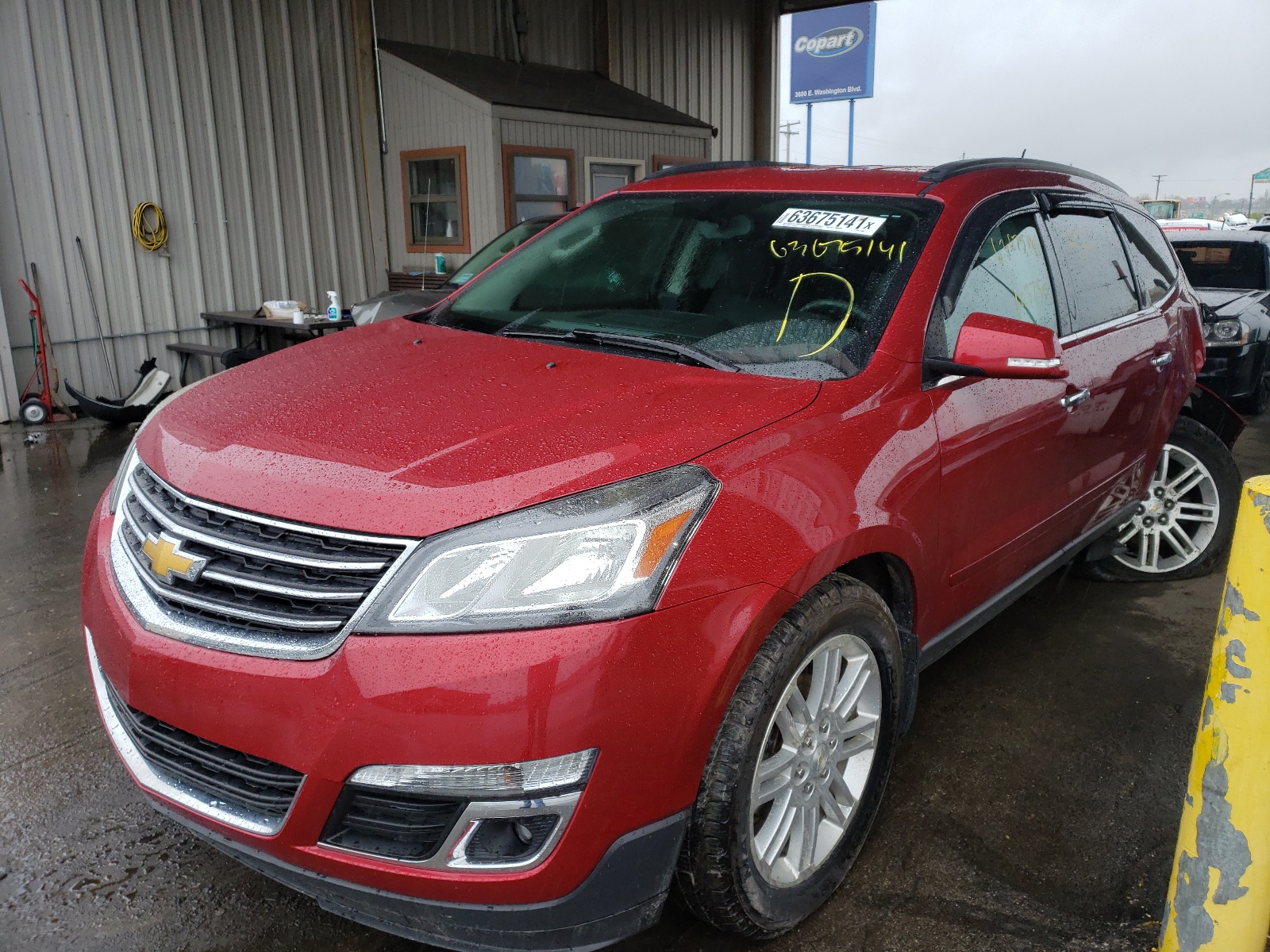 Photo 2 from auction – 2014 CHEVROLET TRAVERSE L with VIN 1GNKVGKD0EJ270891