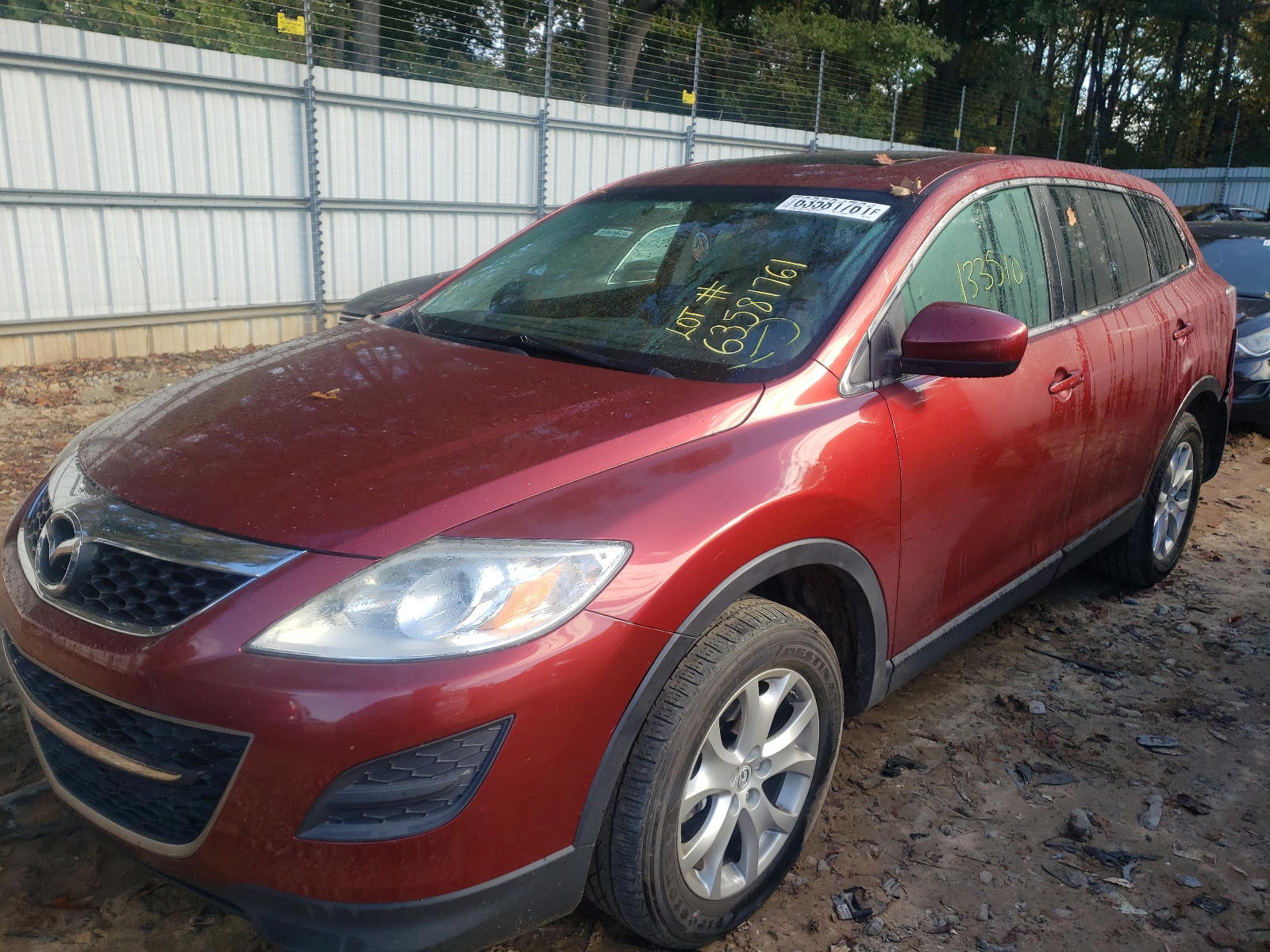 Photo 2 from auction – 2011 MAZDA CX-9 with VIN JM3TB2CA6B0310364