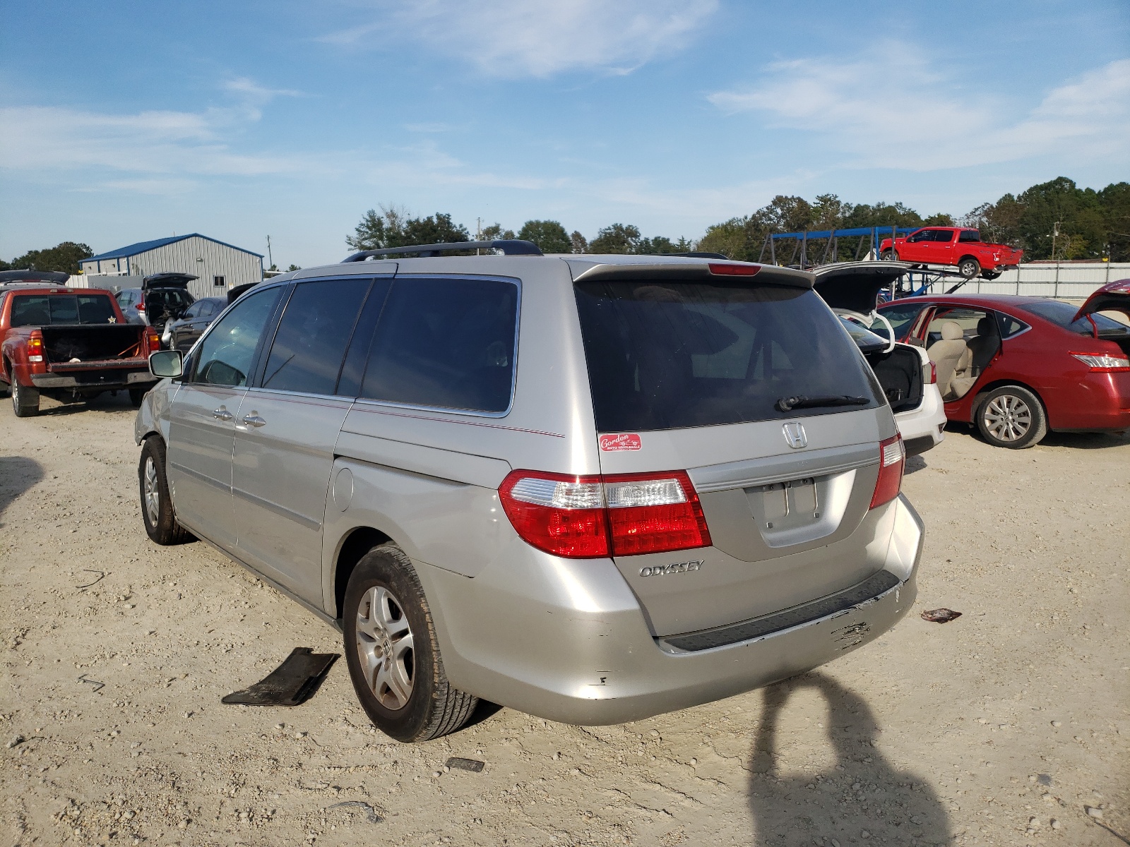 Photo 3 from auction – 2006 HONDA ODYSSEY EX with VIN 5FNRL38636B433203