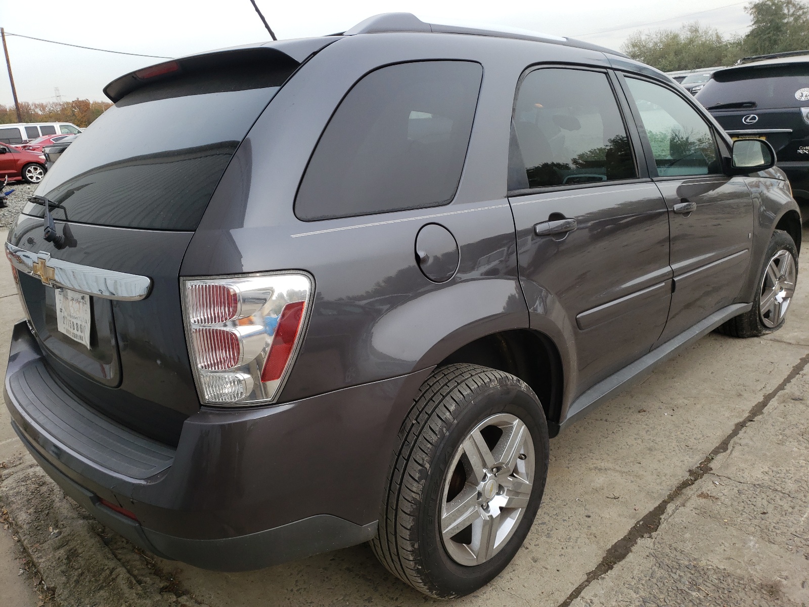 Photo 4 from auction – 2008 CHEVROLET EQUINOX LT with VIN 2CNDL33F986330597