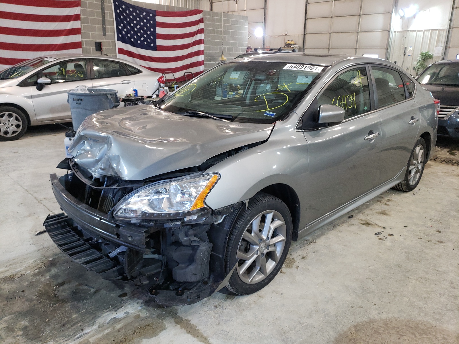 Photo 2 from auction – 2014 NISSAN SENTRA S with VIN 3N1AB7AP3EY291497