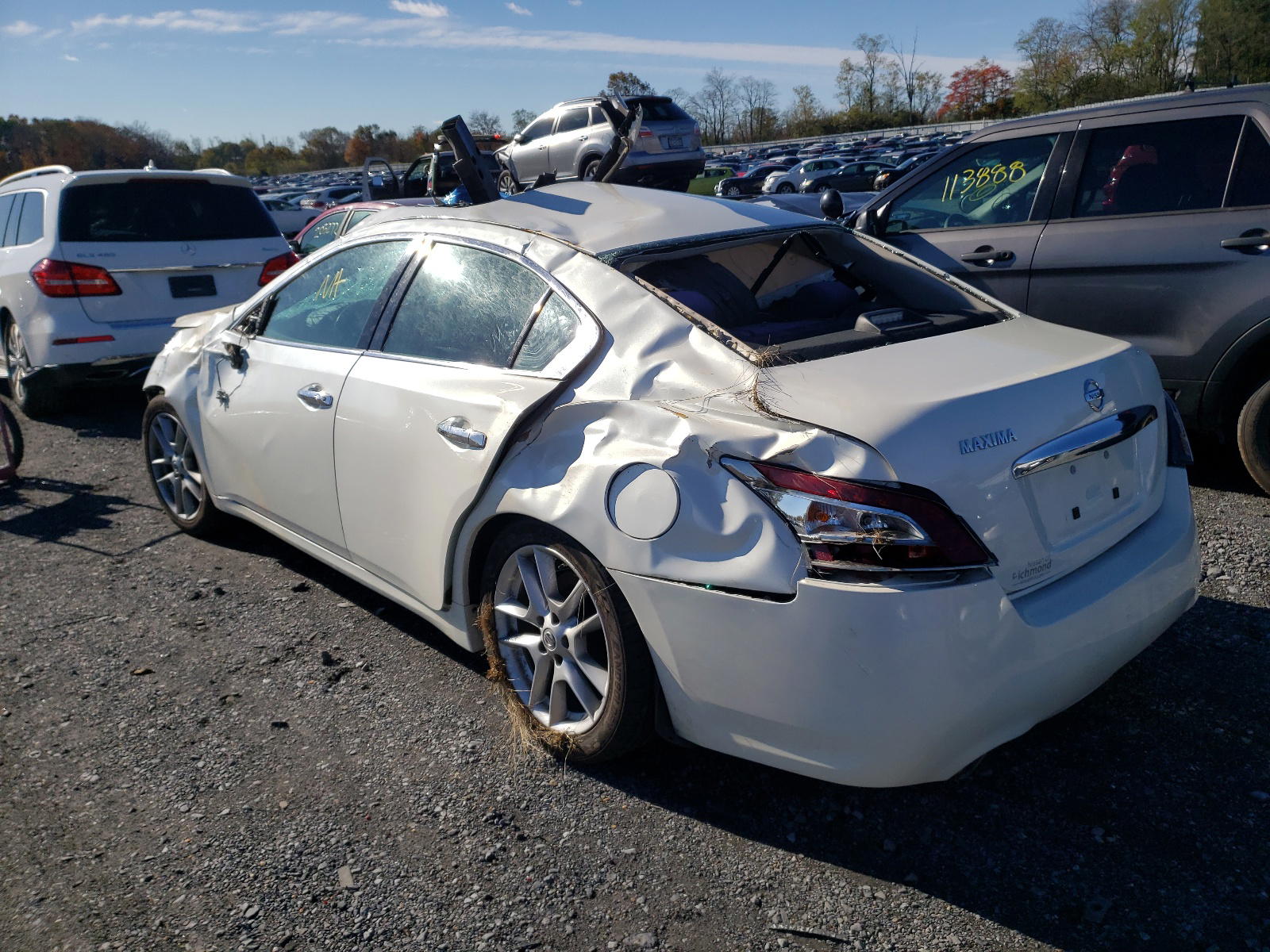 Photo 3 from auction – 2014 NISSAN MAXIMA S with VIN 1N4AA5AP1EC463769