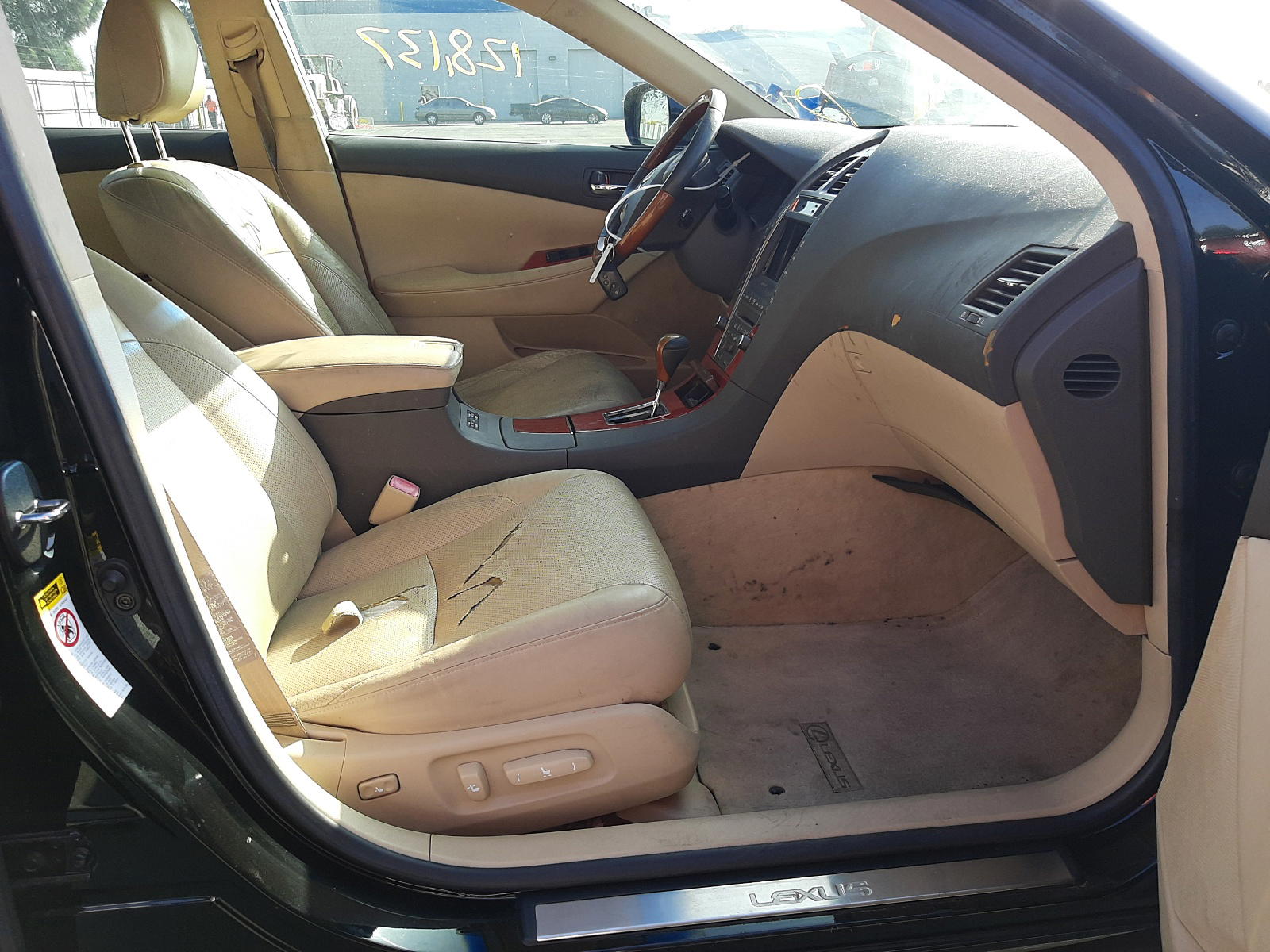 Photo 5 from auction – 2007 LEXUS ES 350 with VIN JTHBJ46G672013611