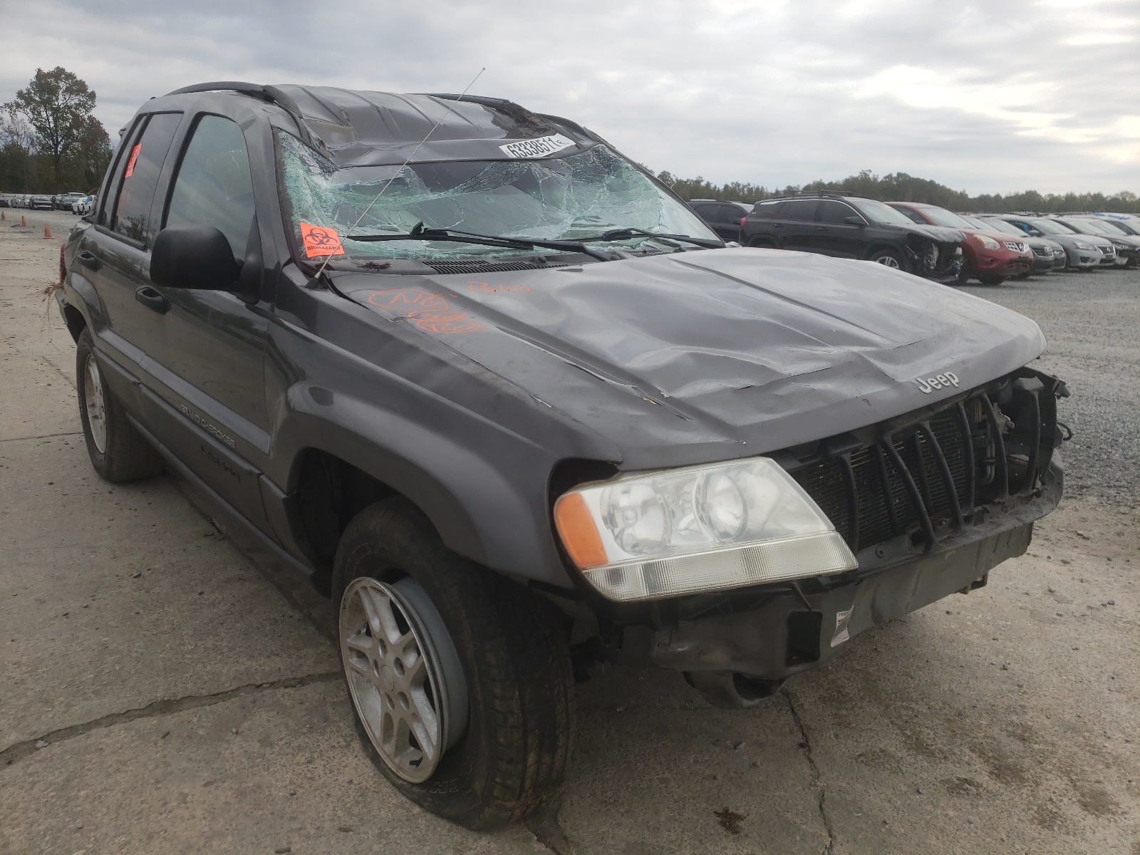 Photo 9 from auction – 2004 JEEP GRAND CHER with VIN 1J4GX48S44C350964