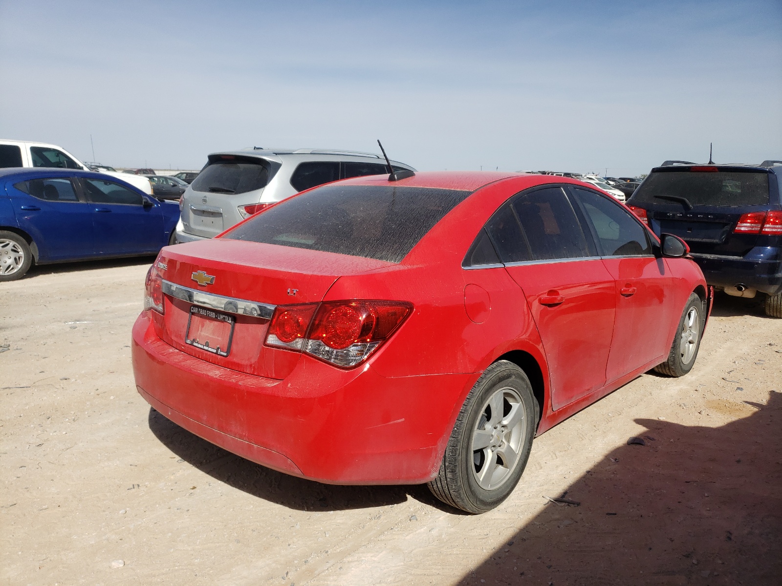 Photo 4 from auction – 2015 CHEVROLET CRUZE LT with VIN 1G1PC5SB6F7169384